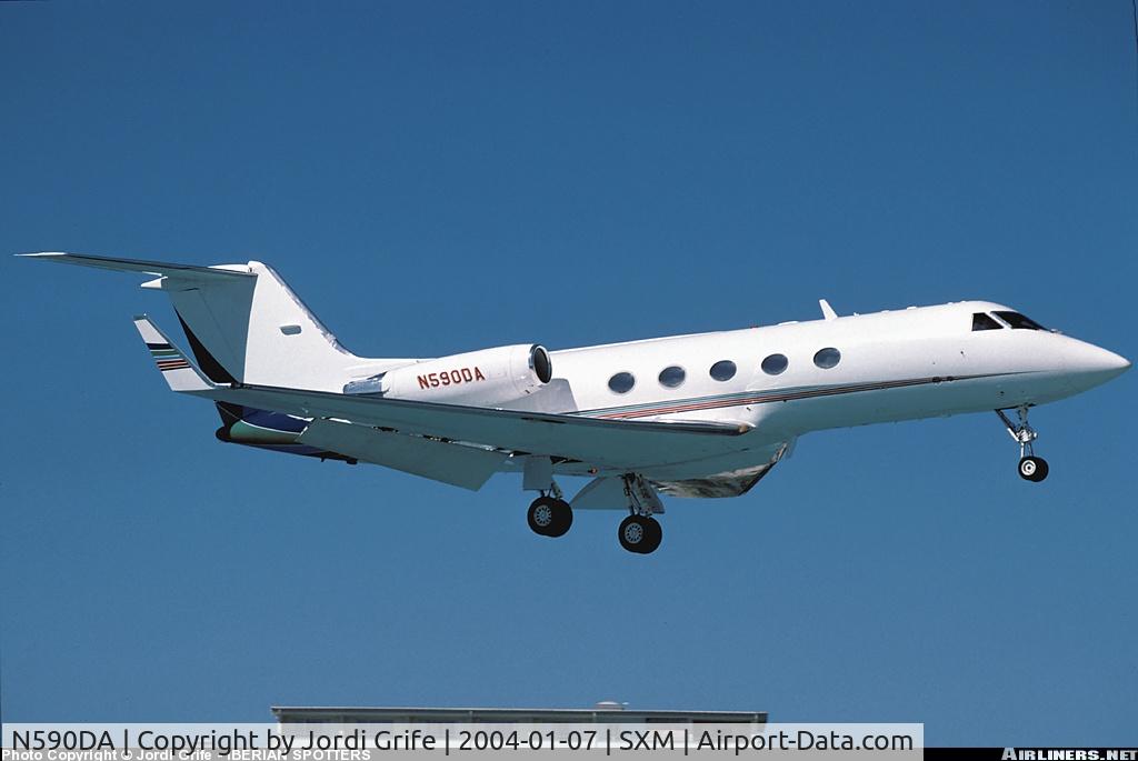 N590DA, Diamond DA-20A-1 Katana C/N 10290, Princ. Juliana (SXM) Guadeloupe