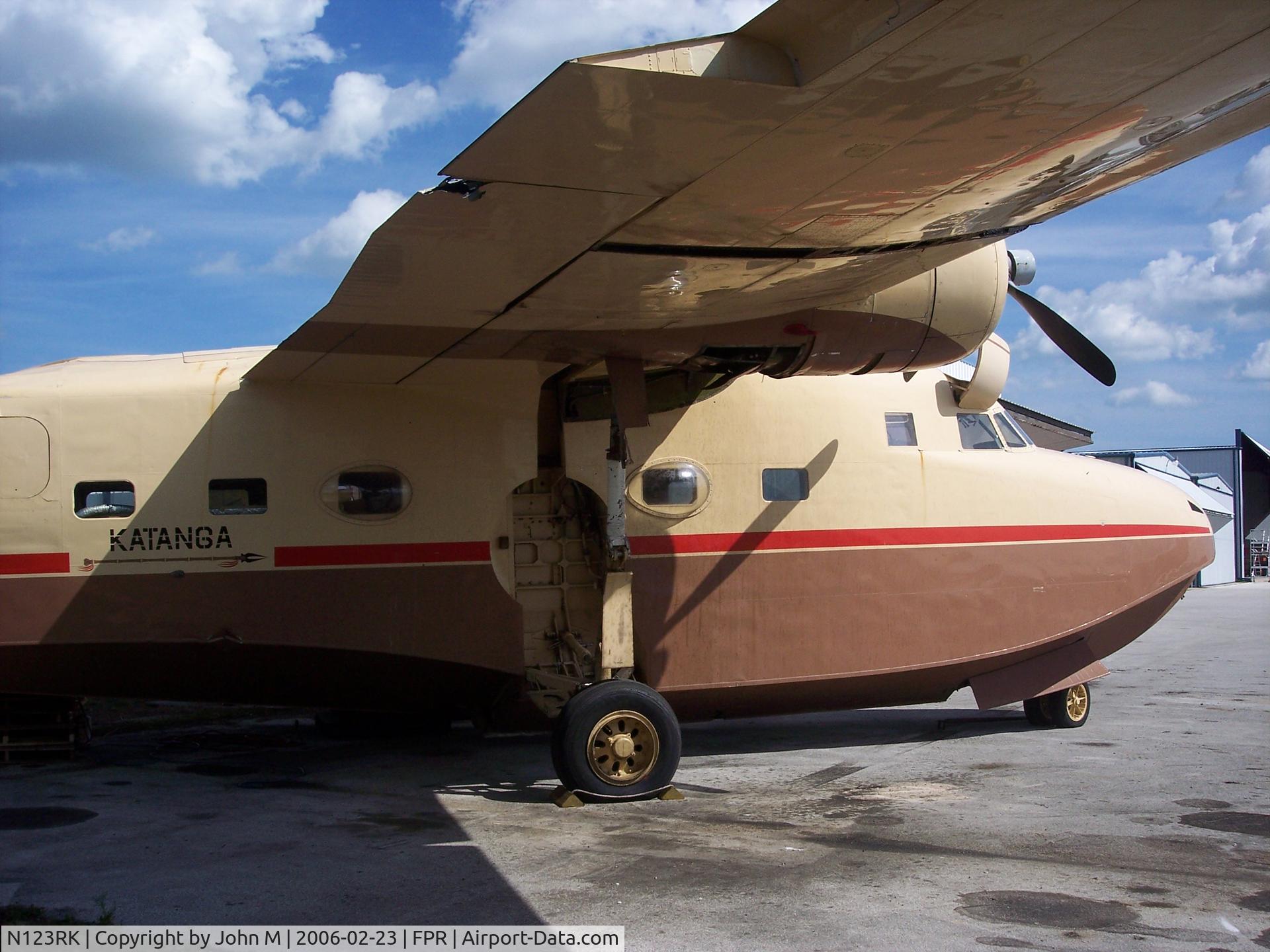 N123RK, 1952 Grumman HU-16B Albatross C/N G-219, Grumman Aircraft as of 2/23-06