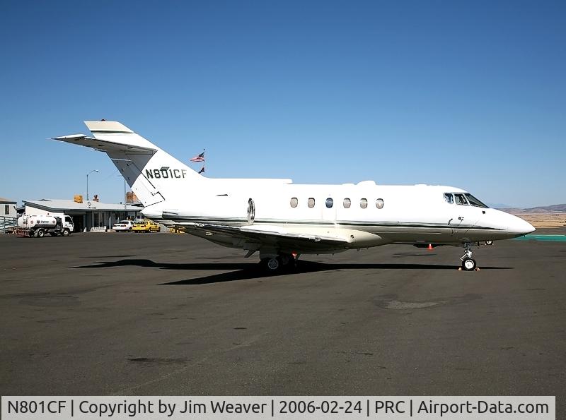 N801CF, British Aerospace BAe.125 Series 800A C/N 258185, Photograaphed at Prescott, AZ