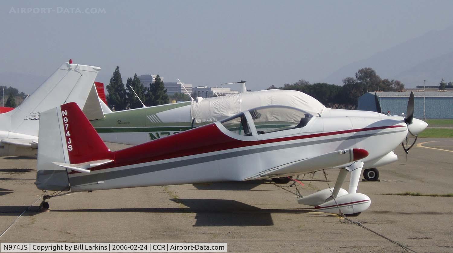 N974JS, 1995 Vans RV-6 C/N 22974, Gerald Scott Van RV-6