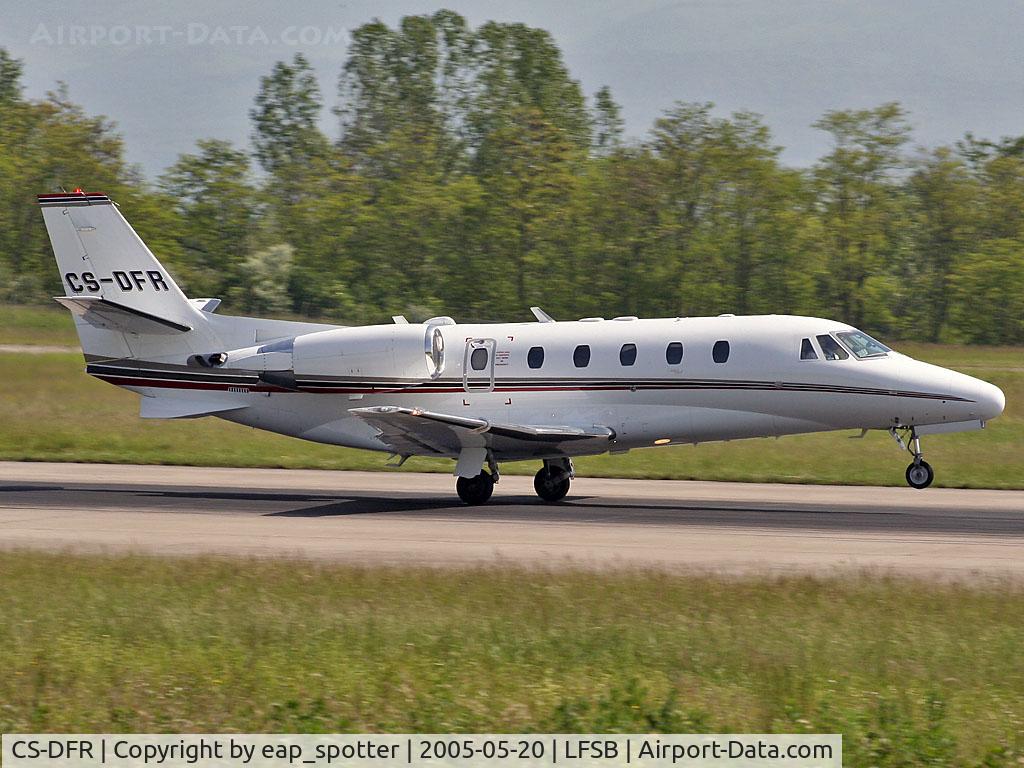 CS-DFR, 2004 Cessna 560 Citation Excel C/N 560-5355, Landing on Runway 16