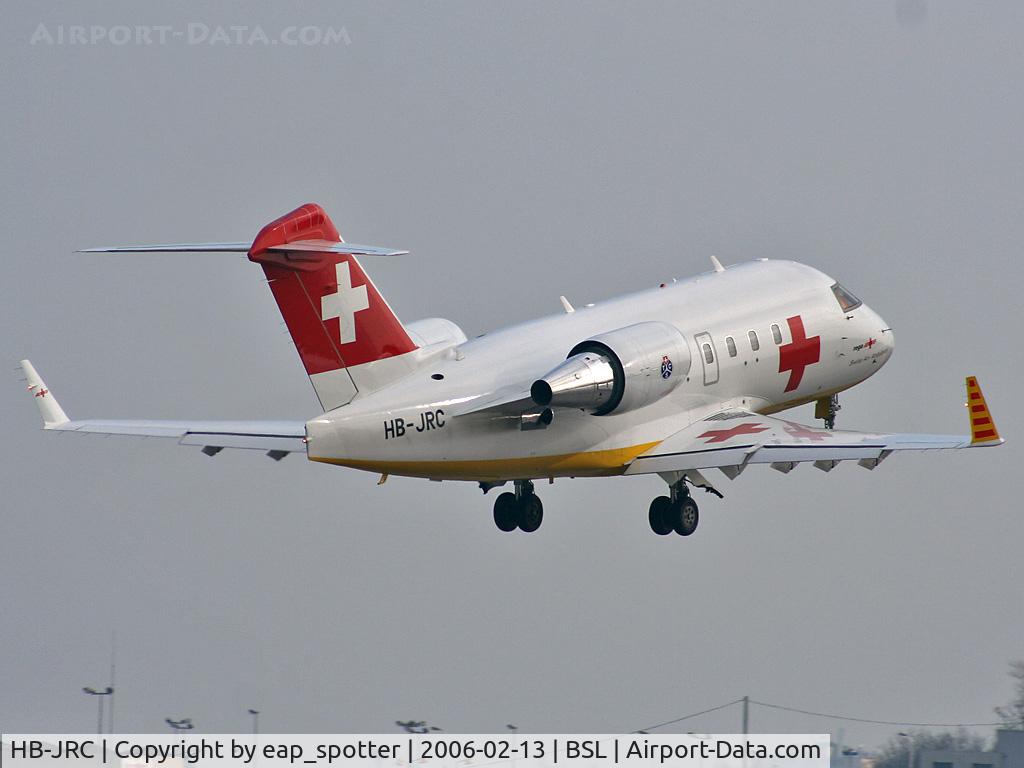 HB-JRC, 2002 Bombardier Challenger 604 (CL-600-2B16) C/N 5540, Departing to Zurich (Home-Base)
