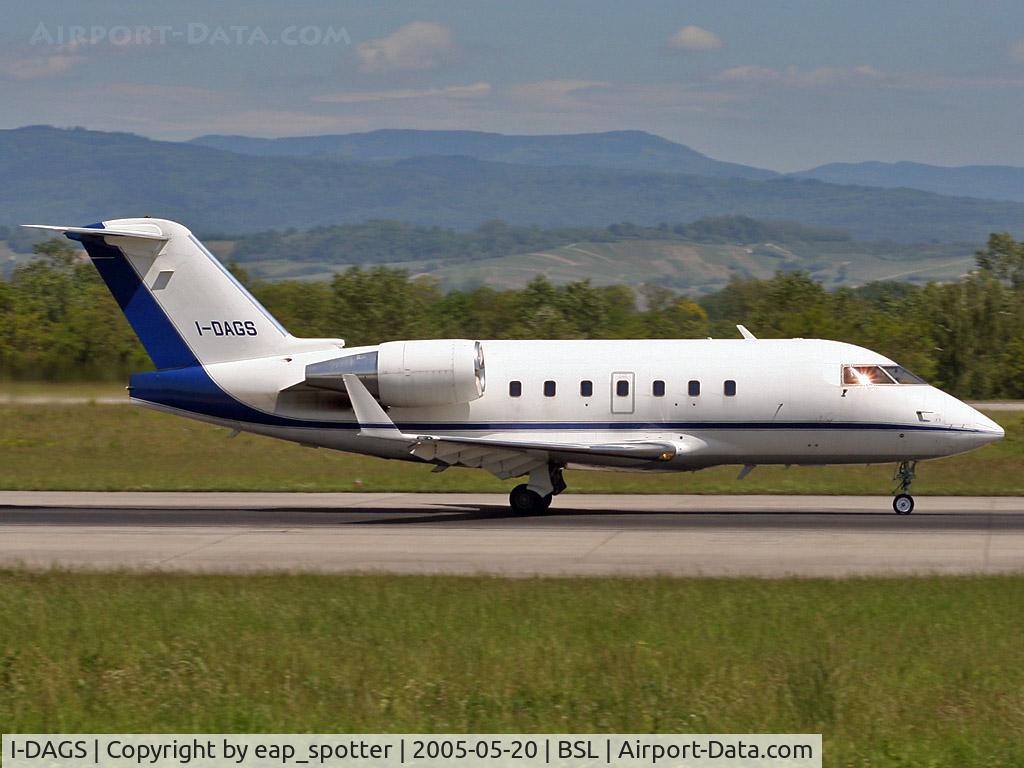 I-DAGS, 1991 Canadair Challenger 601-3A (CL-600-2B16) C/N 5085, Departing Runway 16