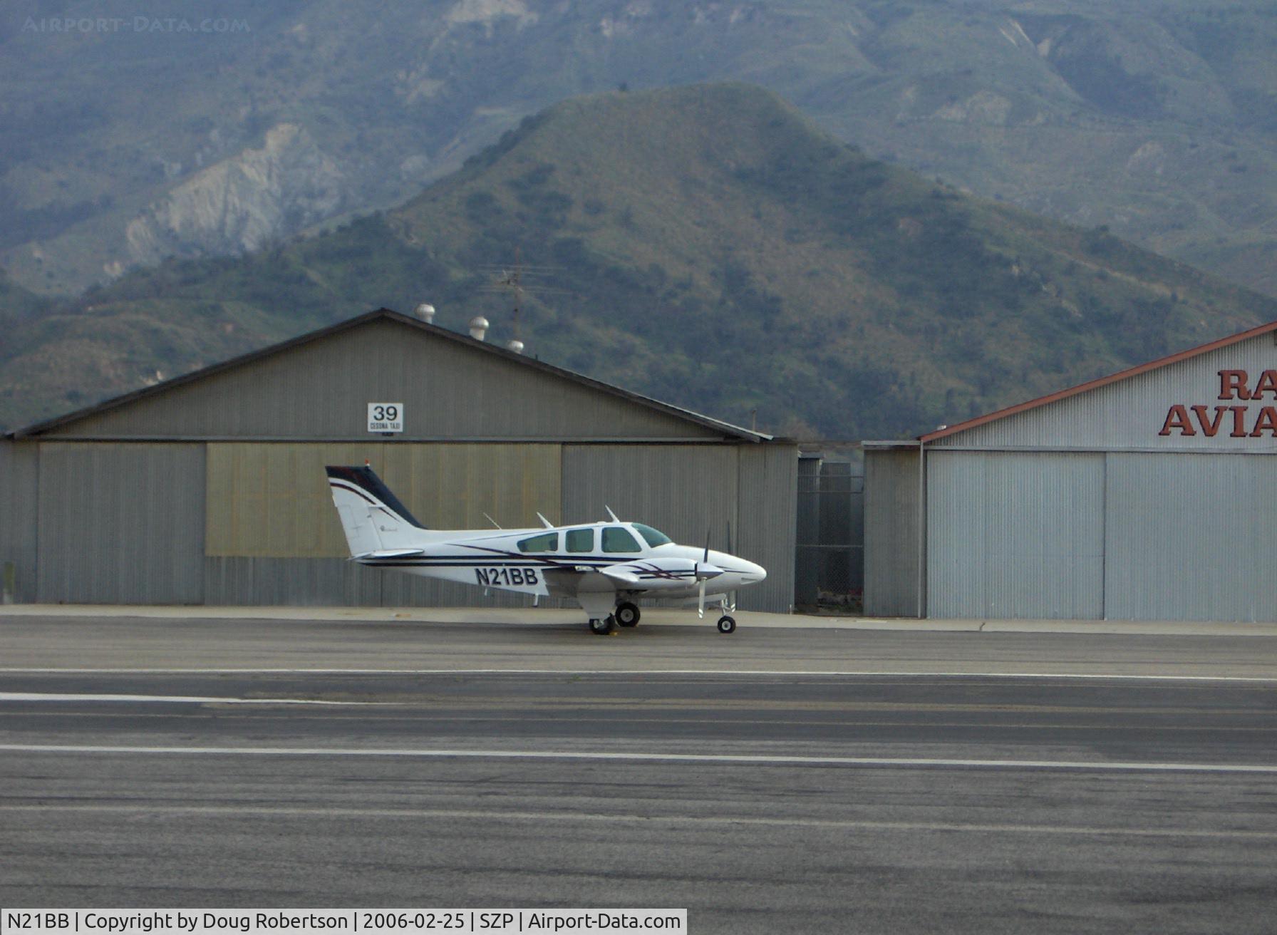 N21BB, 1974 Beech 95-B55 (T42A) Baron C/N TC-1690, 1974 Beech 95-B55 BARON, Two Continental IO-470-L 260 Hp, Military equivalent T42/T42A COCHISE built under same ATC 3A16
