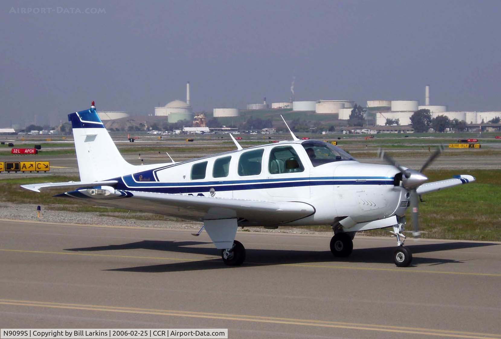 N9099S, 1976 Beech A36 Bonanza 36 C/N E-814, Taxi photo