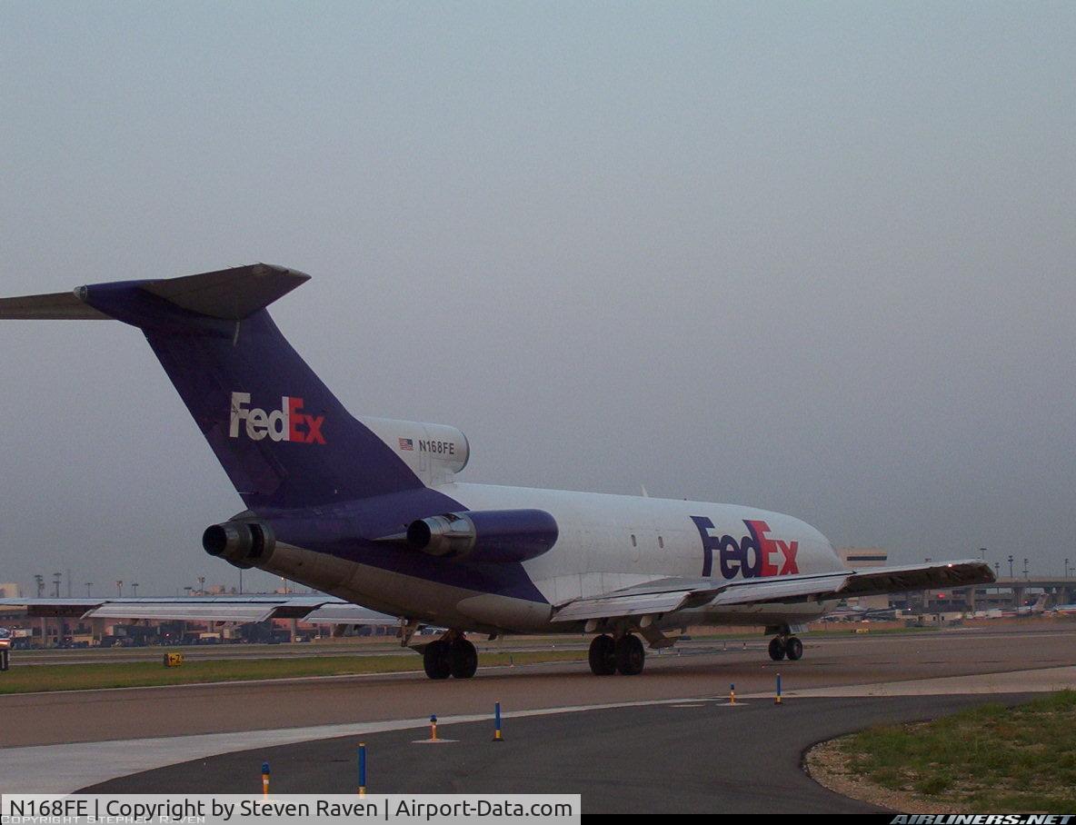 N168FE, 1966 Boeing 727-22 C/N 18865, FedEx N168FE 
