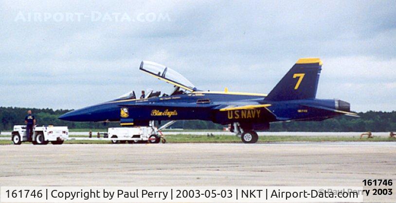 161746, McDonnell Douglas F/A-18B Hornet C/N 0103, Number 7 getting a tow
