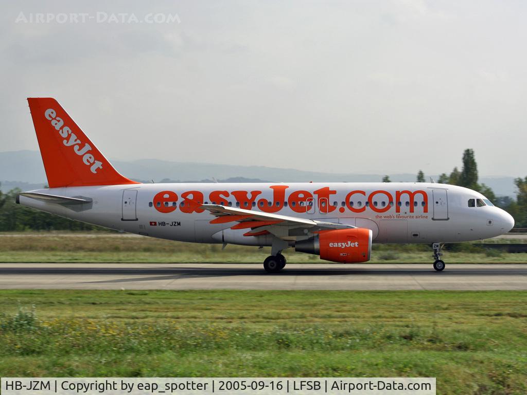 HB-JZM, 2004 Airbus A319-111 C/N 2370, DEparting on Runway 16