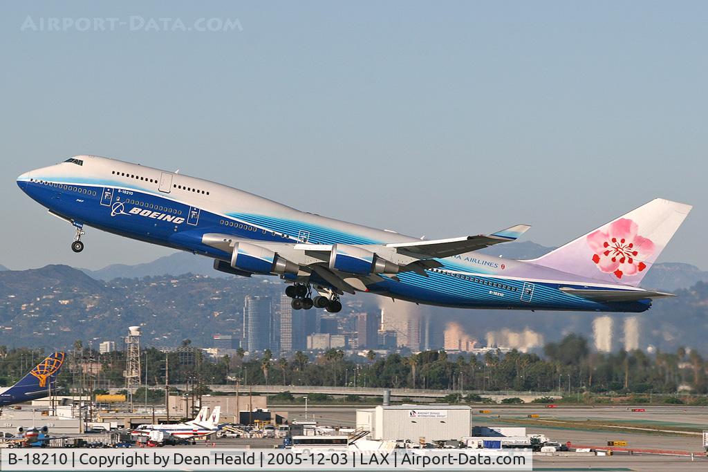 B-18210, 2004 Boeing 747-409 C/N 33734, China Airlines - B-18210 (