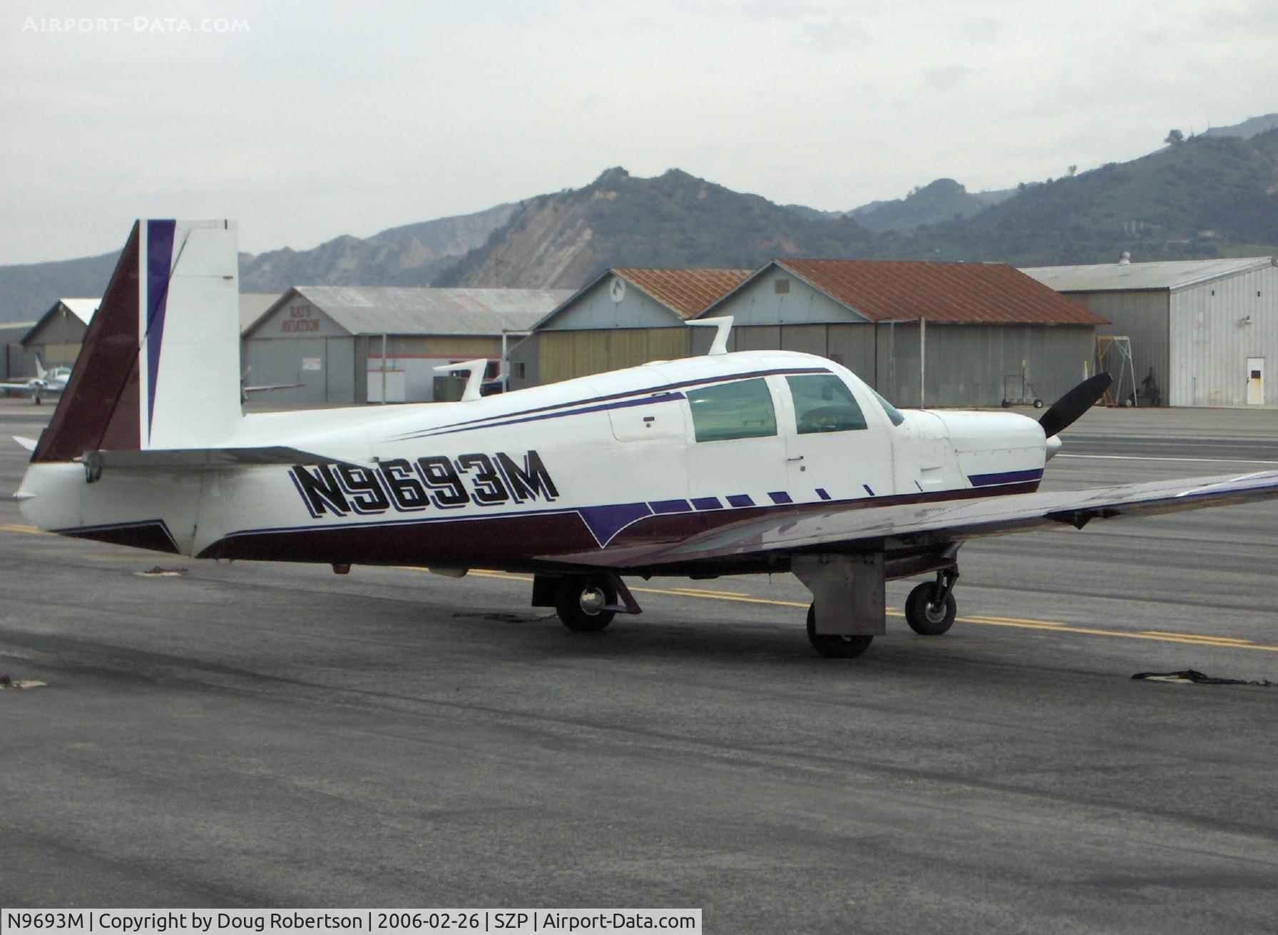 N9693M, 1967 Mooney M20C Ranger C/N 670029, 1967 Mooney M20C RANGER, Lycoming O&OV-360 180 Hp, 1st year of RANGER designation