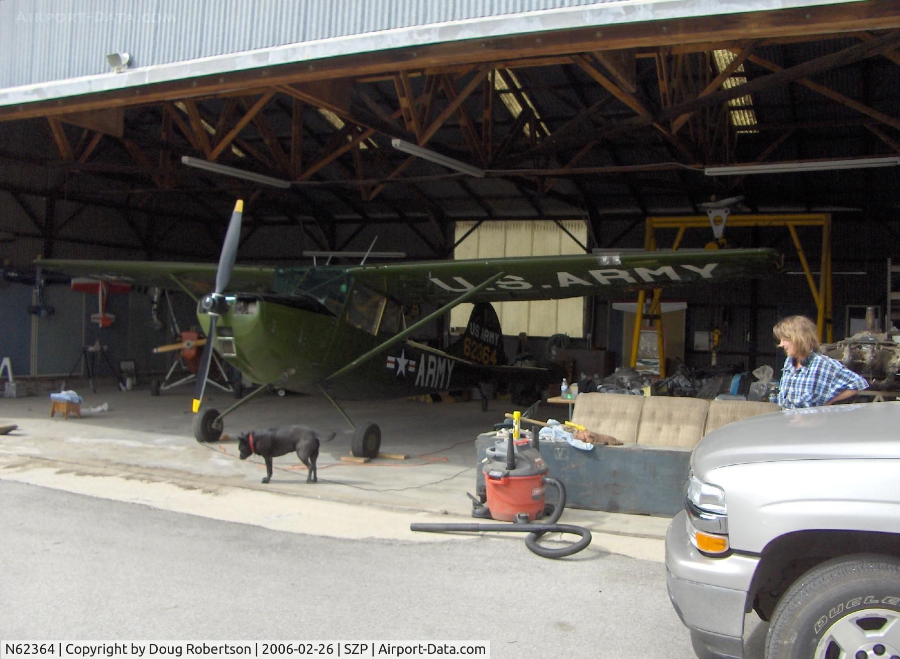 N62364, 1953 Cessna 305A C/N 23484, 1953 Cessna 305A as US Army L-19A BIRD DOG, Continental E-225 225 Hp, constant-speed prop