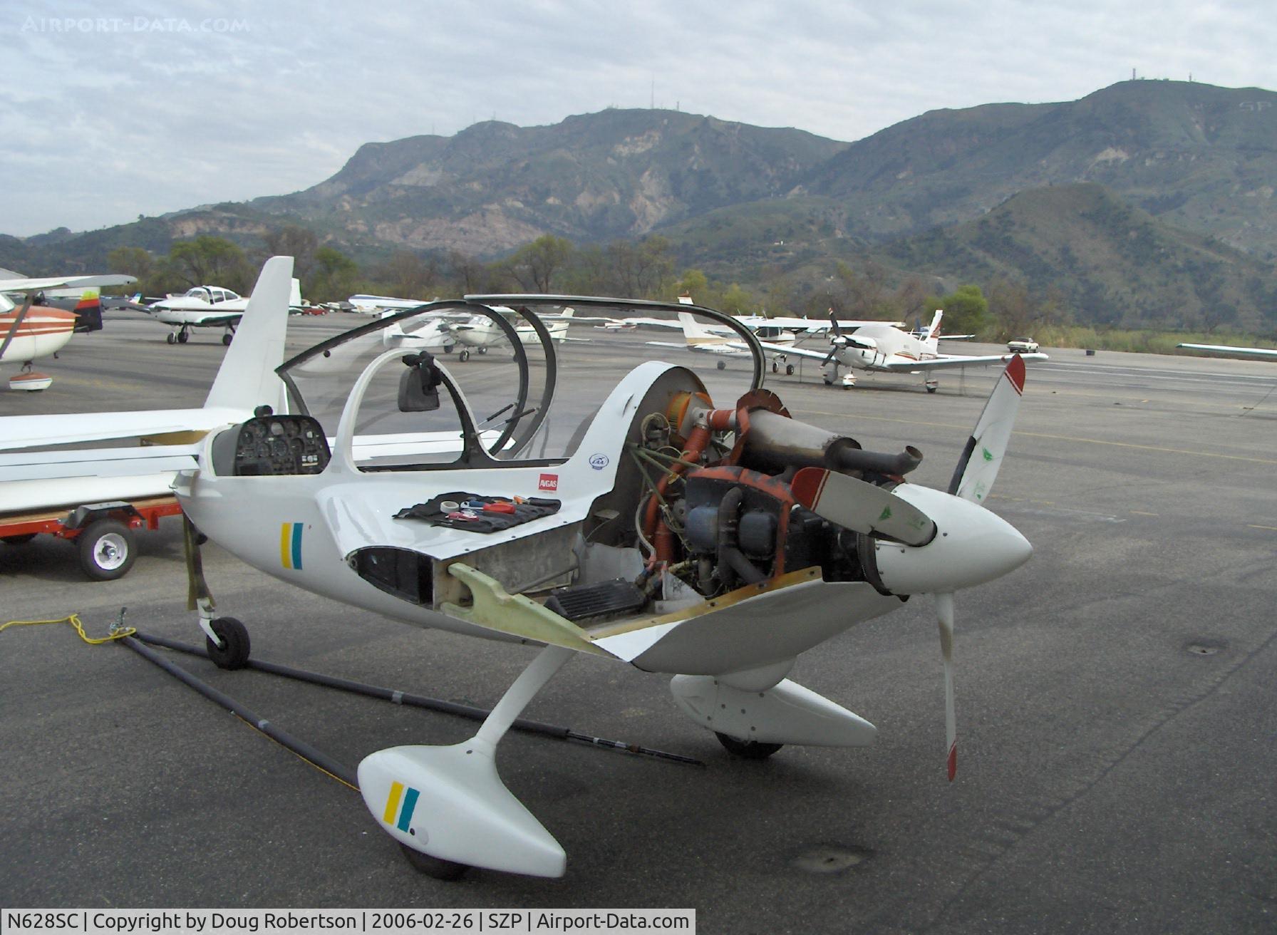 N628SC, Gyroflug SC-01B-160 Speed Canard C/N S-29, Gyroflug SC 01 B 160 SPEED CANARD, Lycoming O-320-D1A 160 Hp pusher engine