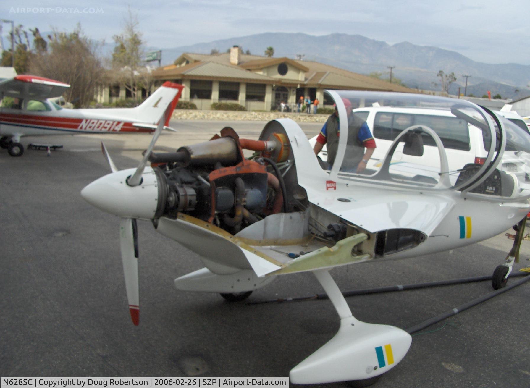 N628SC, Gyroflug SC-01B-160 Speed Canard C/N S-29, Gyroflug SC O1 B SPEED CANARD, Lycoming O-320-D1A 160 Hp pusher engine