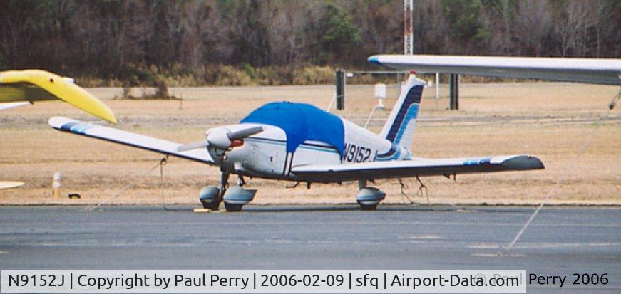 N9152J, 1966 Piper PA-28-180 C/N 28-3208, Quiet little Piper getting some rest from east coast touring