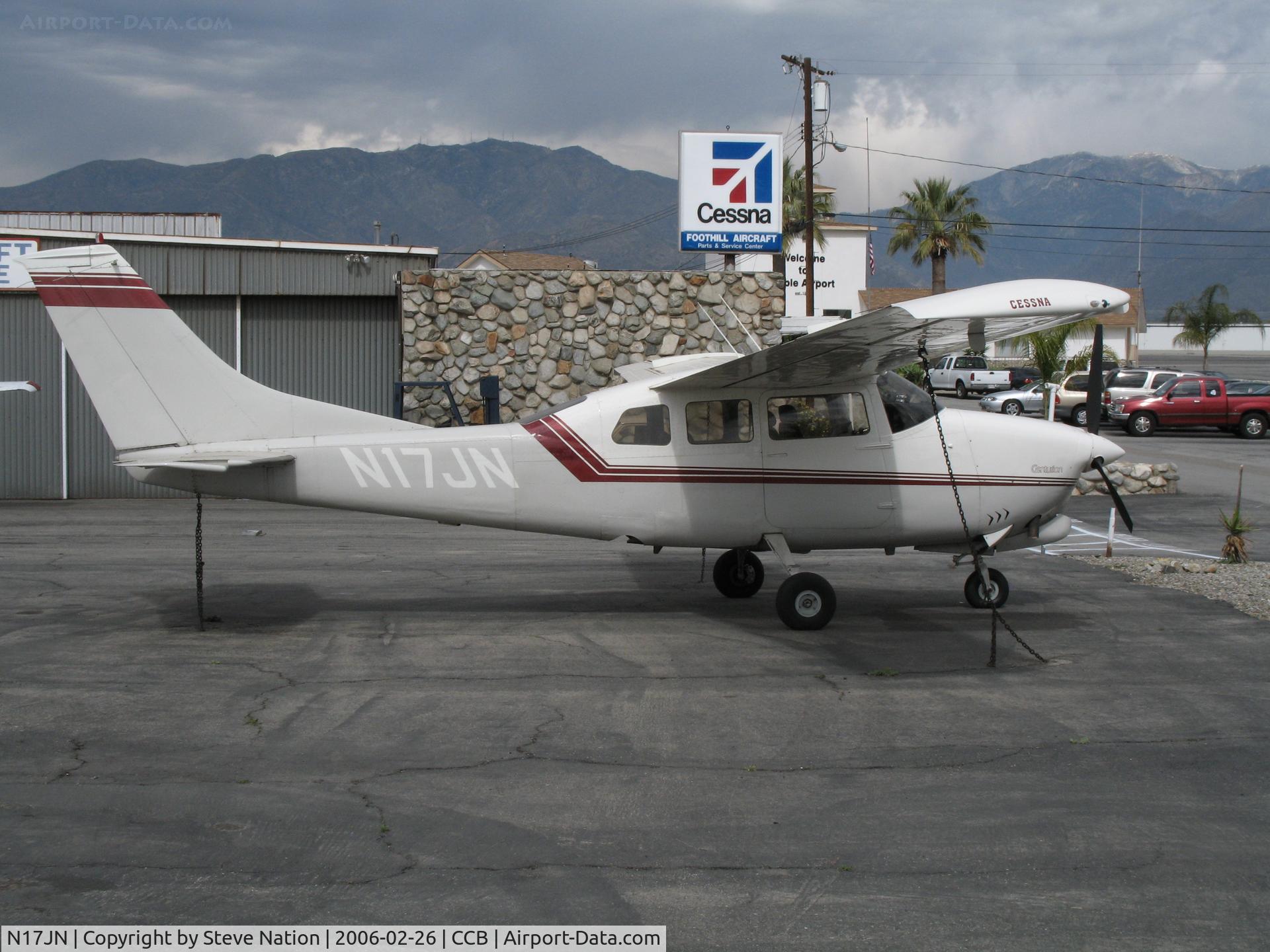 N17JN, 1966 Cessna T210G Turbo Centurion C/N T210-0218, 1966 Cessna T210G at Upland, CA