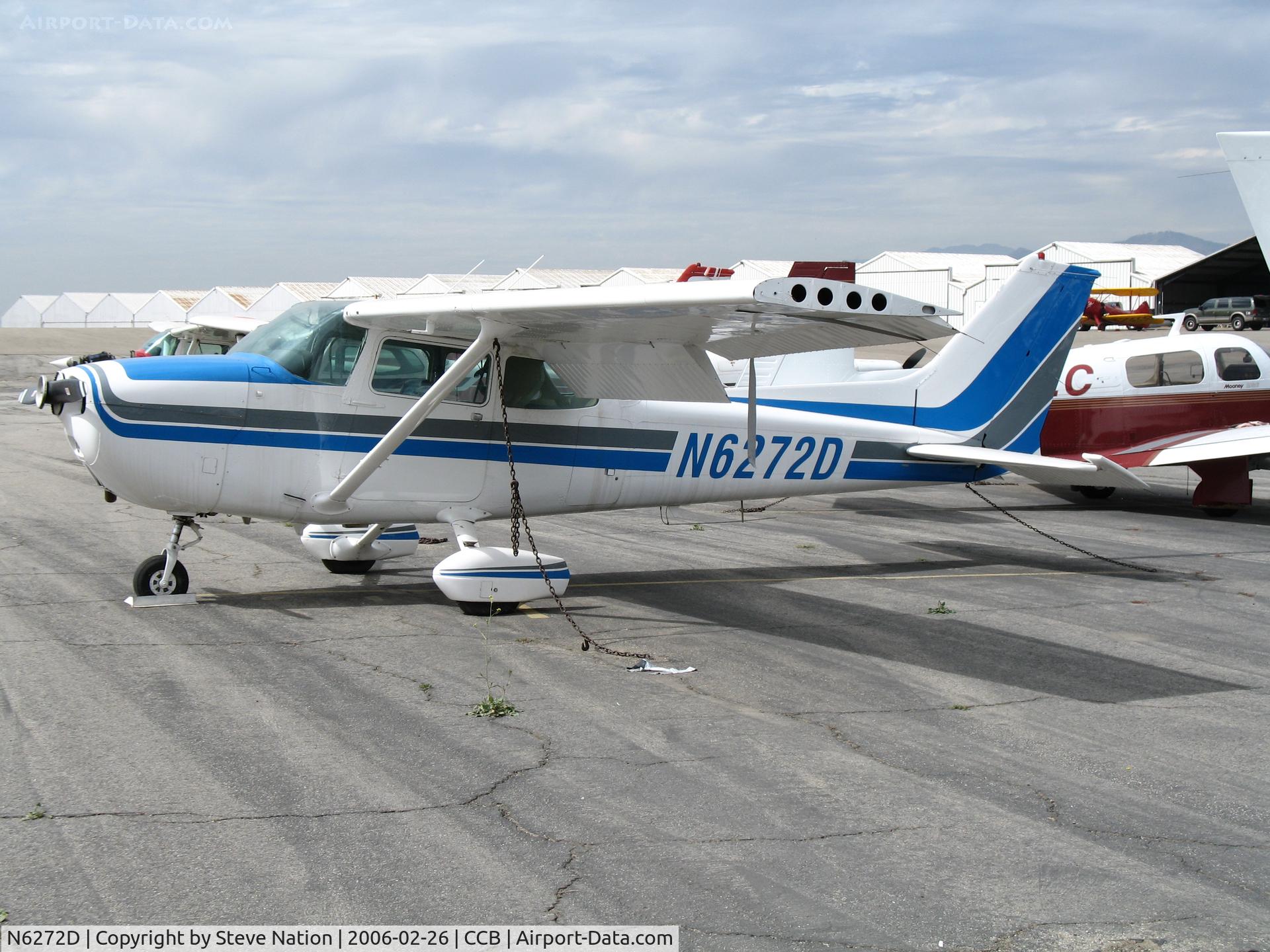 N6272D, 1979 Cessna 172N C/N 17272683, 1979 Cessna 172N at Upland, CA (port side)