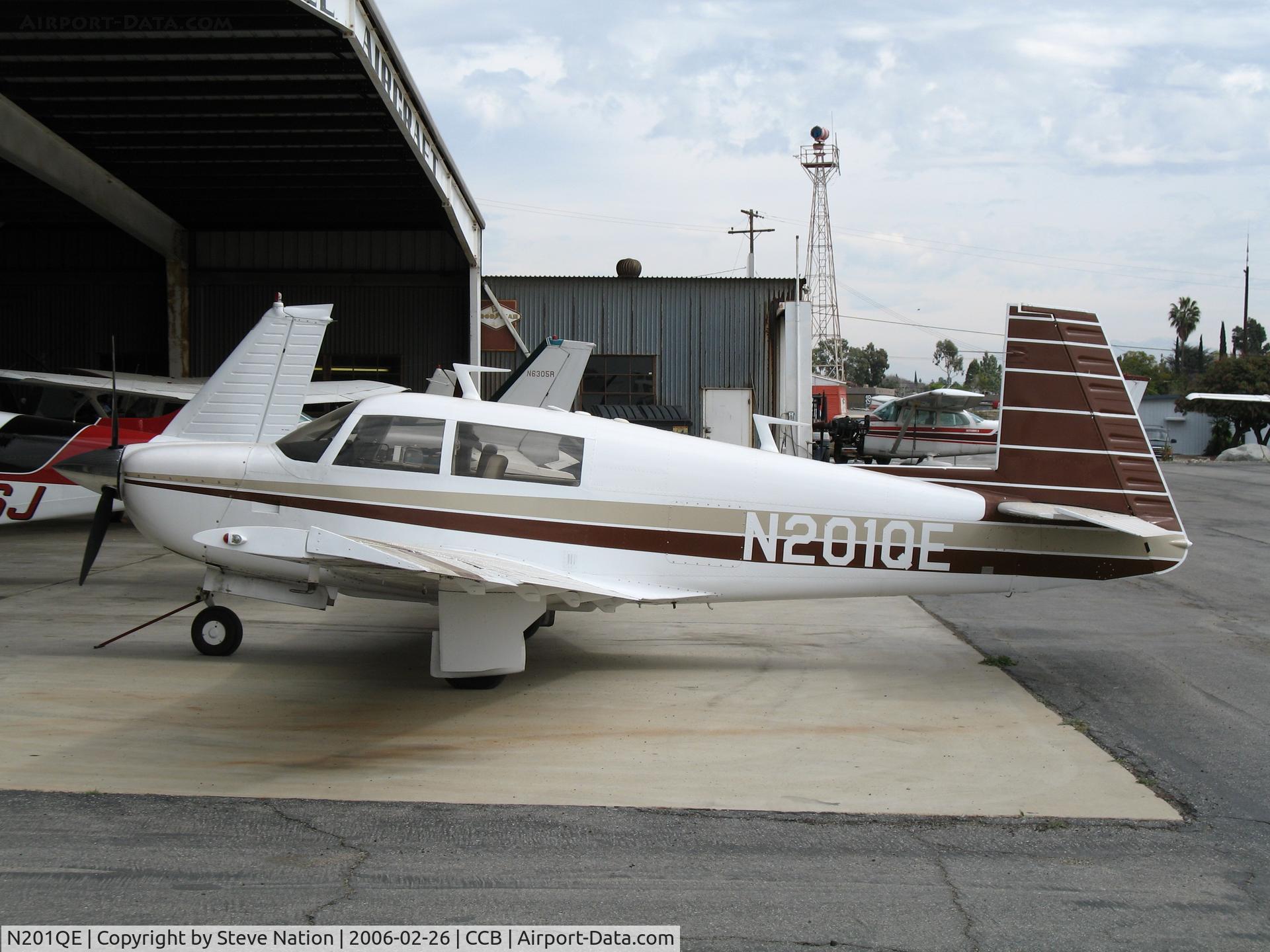 N201QE, 1977 Mooney M20J 201 C/N 24-0343, 1977 Mooney M20J at Upland, CA