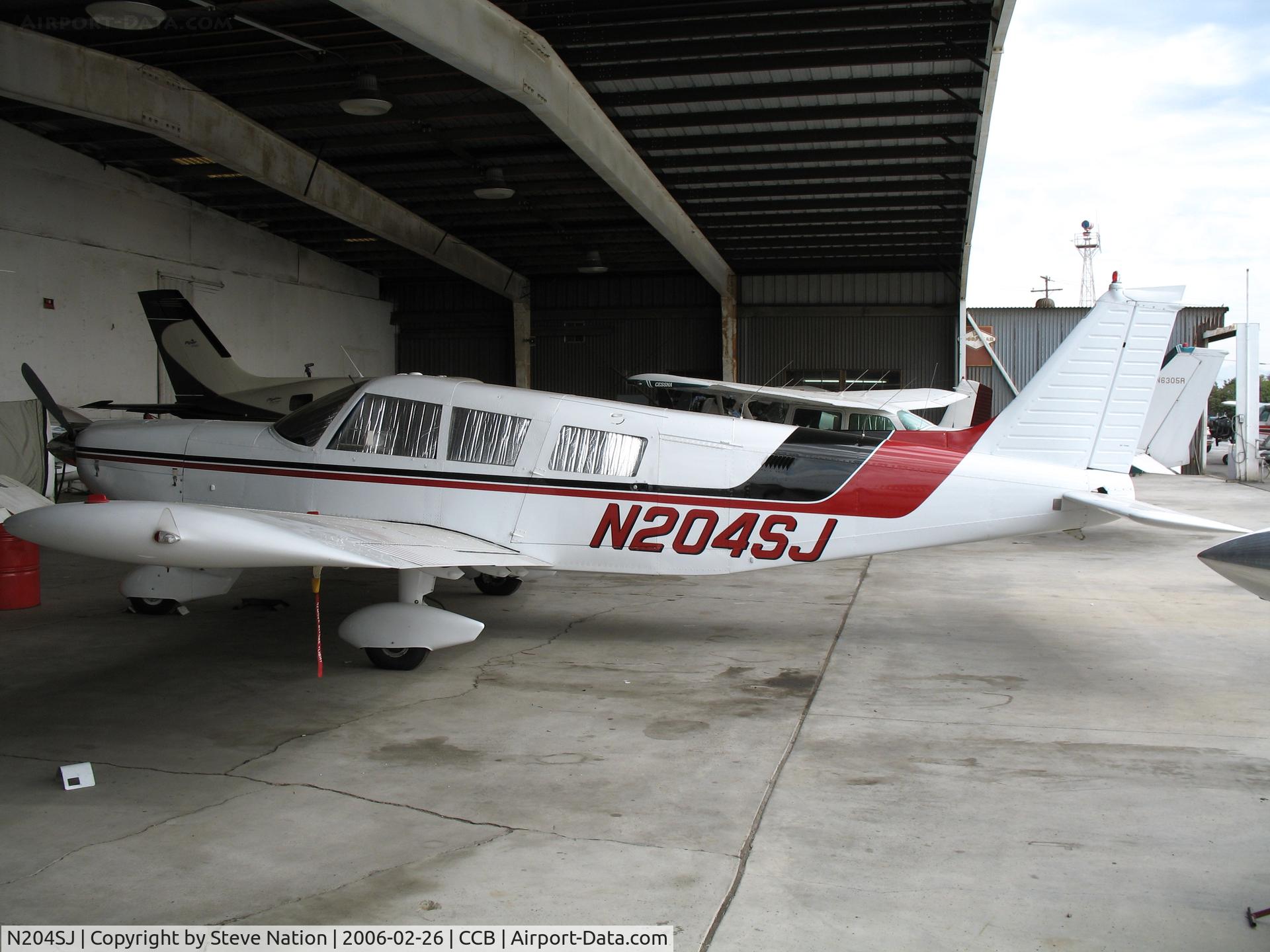 N204SJ, 1972 Piper PA-32-300 Cherokee Six Cherokee Six C/N 32-7240097, Stuart M. Davis Inc. 1972 Piper PA-32-400 at Upland, CA