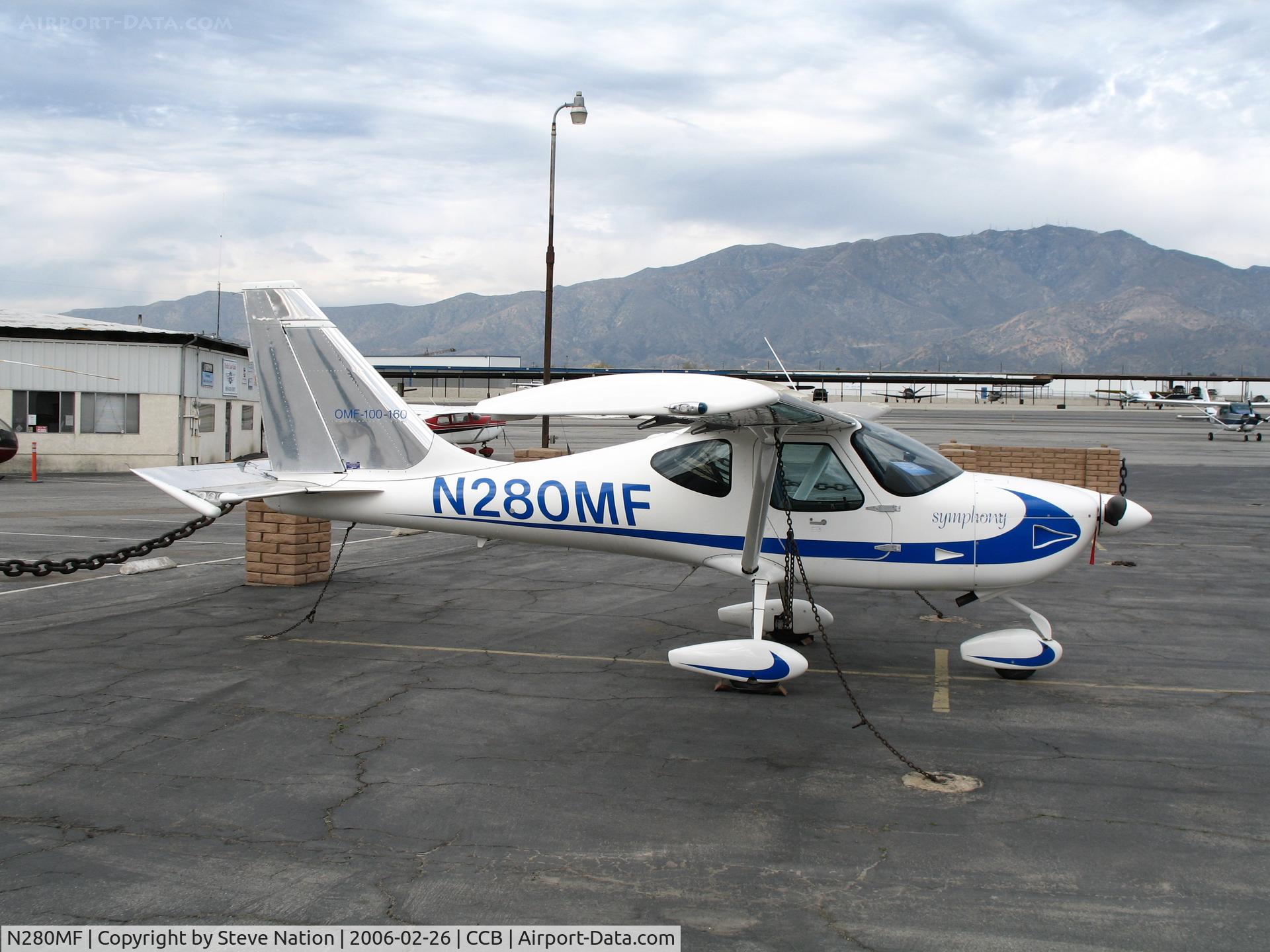 N280MF, 2002 OMF 100-160 Symphony C/N 0028, 2005 OMF-100-460 Symphony at Upland, CA