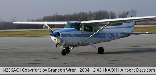 N286AC, 1979 Cessna 172N C/N 17272120, 1979 C-172N - blue and white