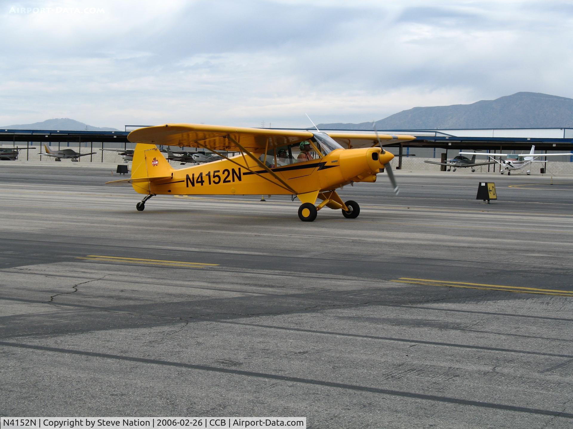 N4152N, 1989 Piper PA-18-150 Super Cub C/N 1809028, 1989 Piper PA-18-150 Cub at Upland, CA