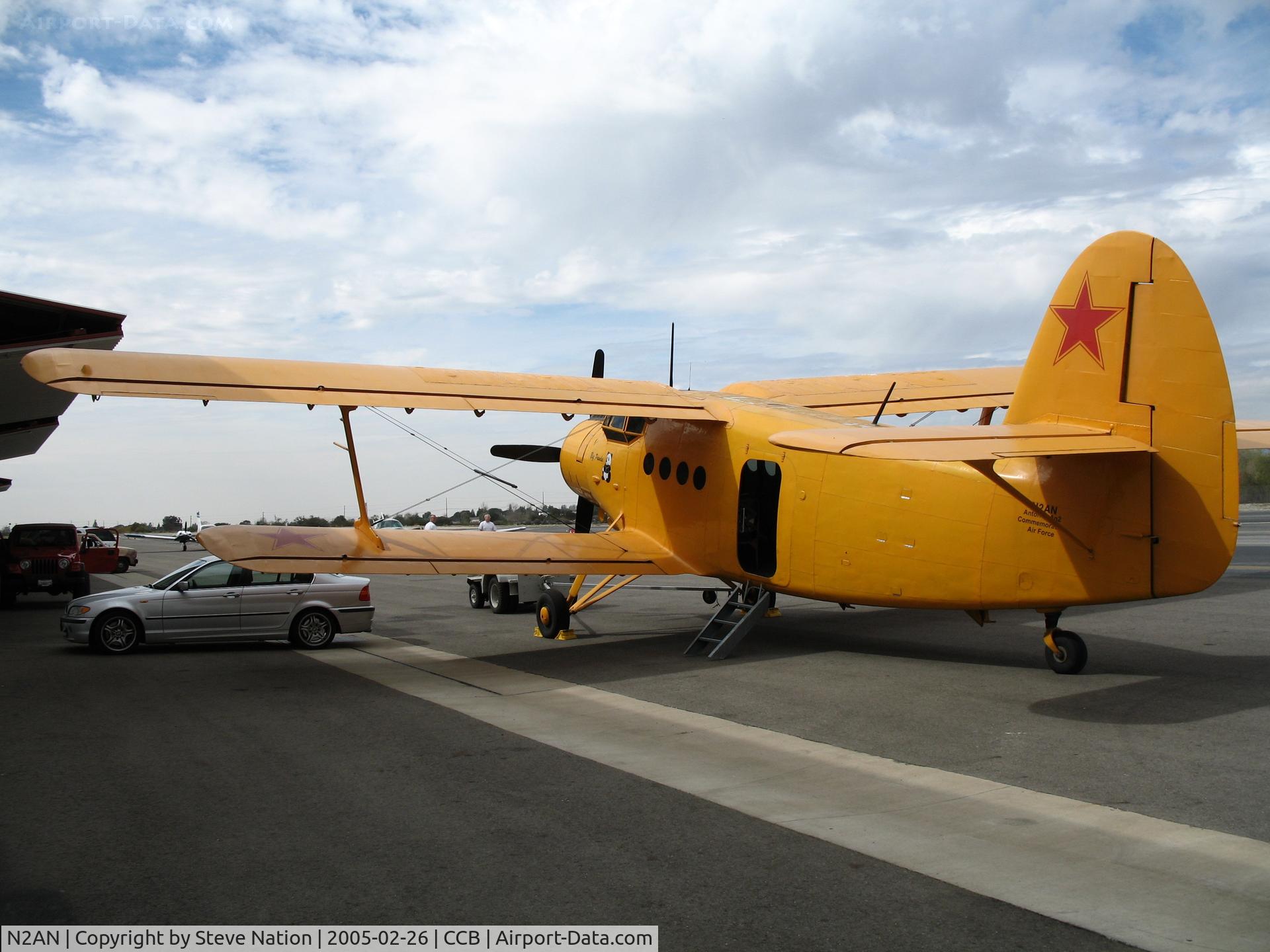 N2AN, 1984 Antonov An-2 C/N 43798, Commemorative Air Force 1984  at Upland, CA