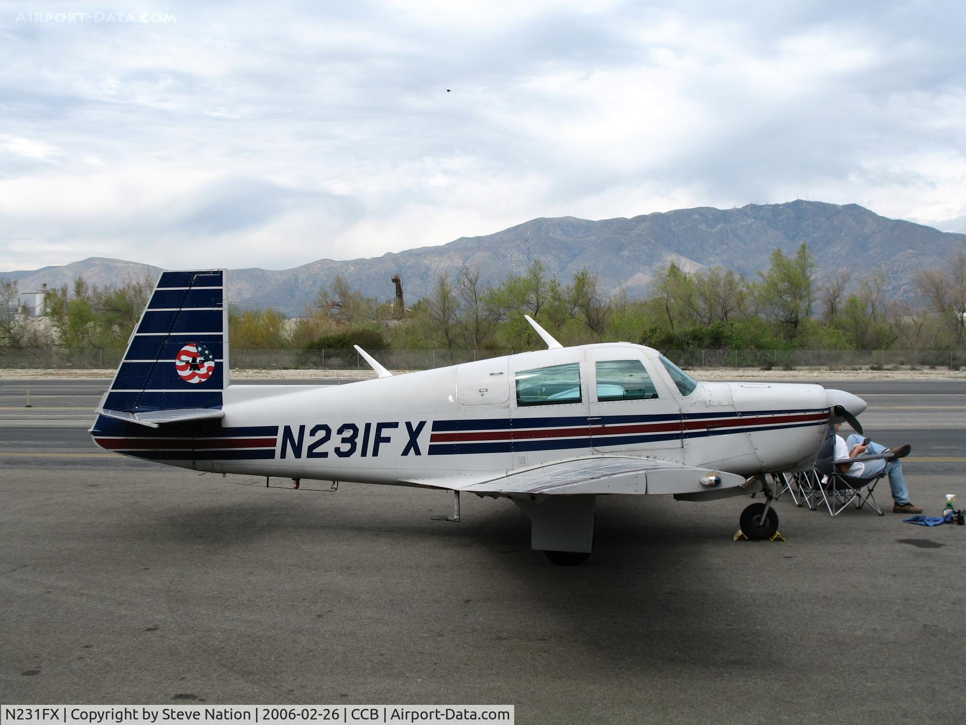 N231FX, 1966 Mooney M20C Ranger C/N 3378, 1966 Mooney M20C at Upland, CA