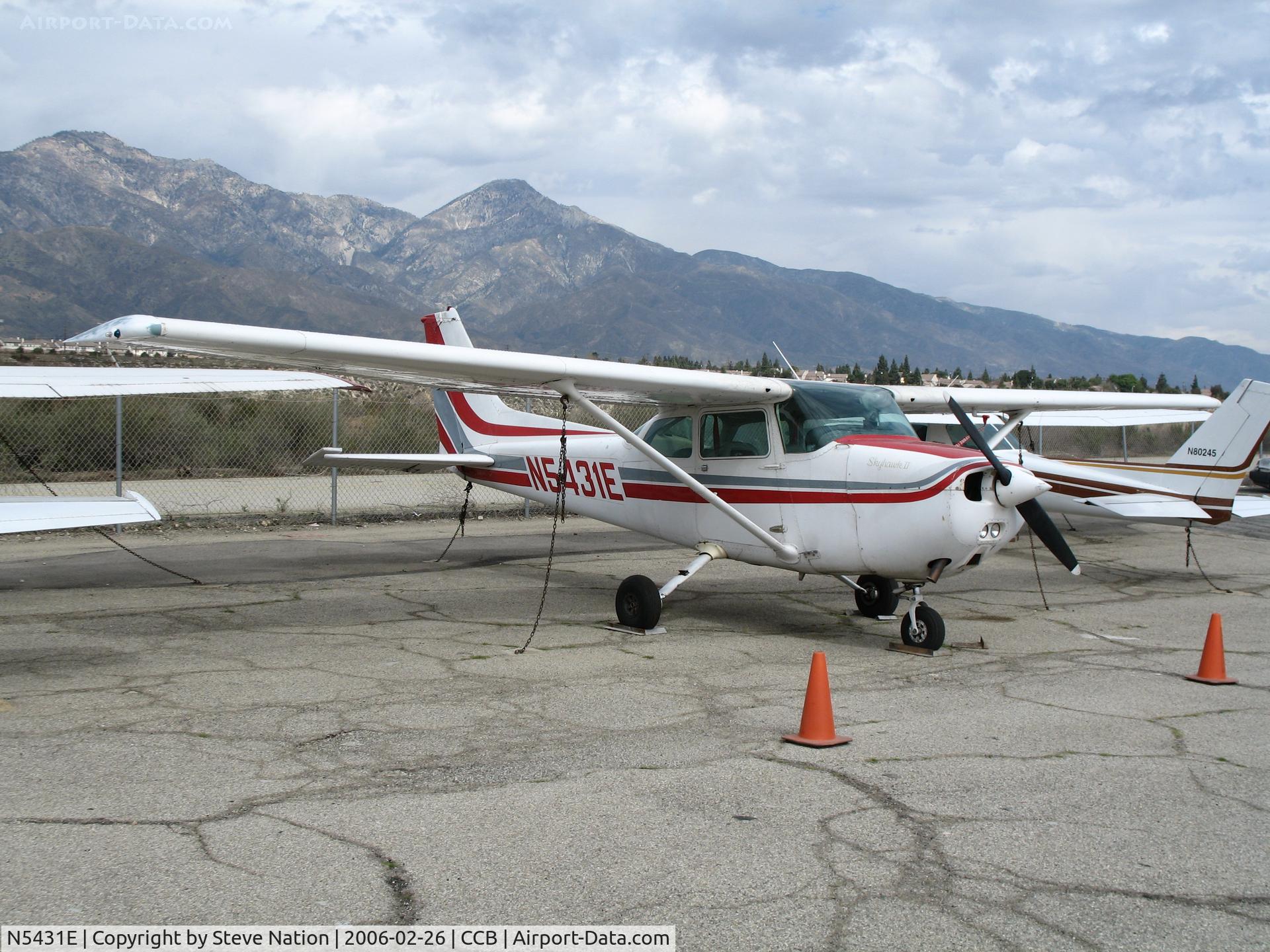 N5431E, 1978 Cessna 172N C/N 17271859, 1978 Cessna 172N at Upland, CA