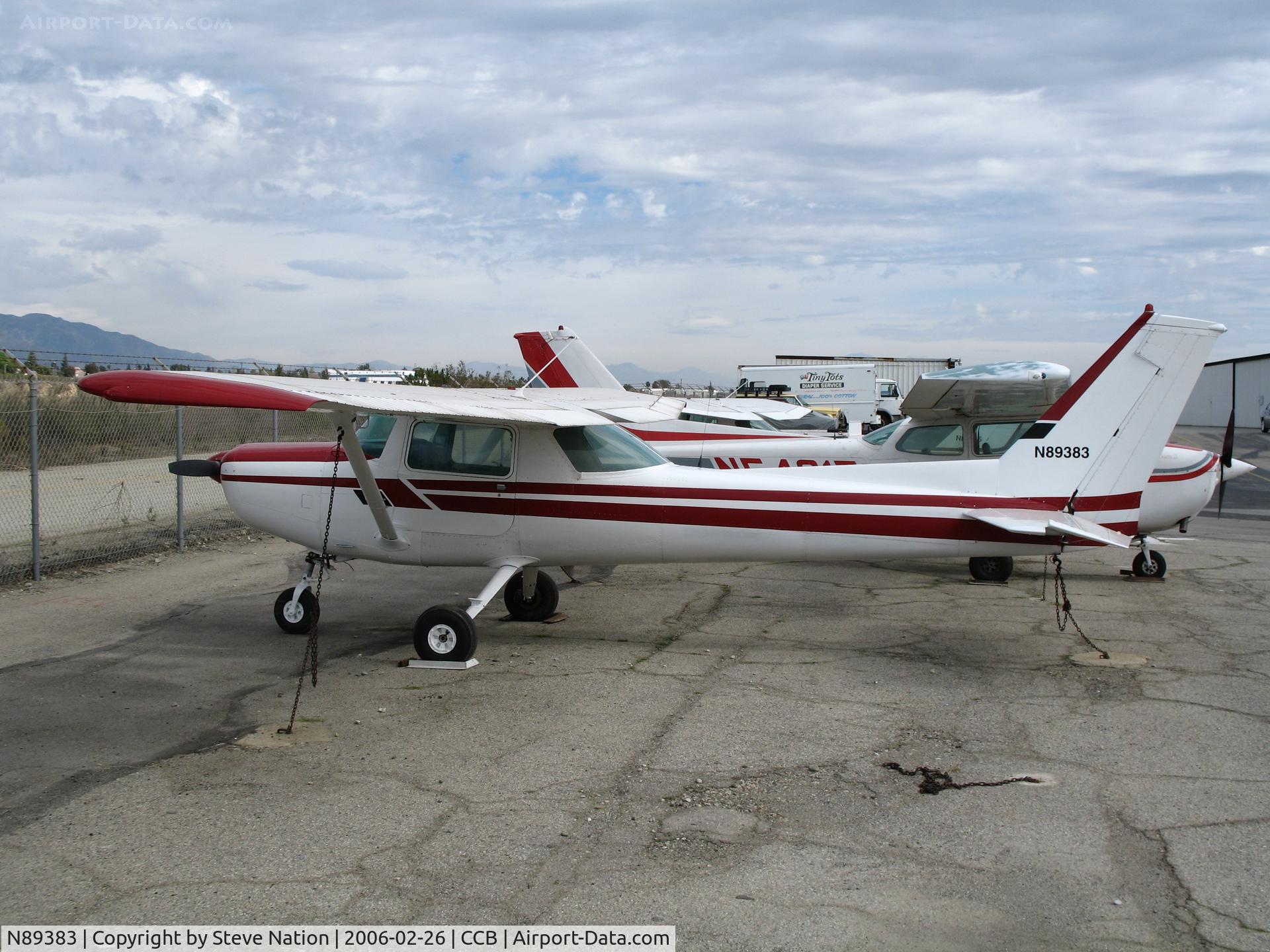 N89383, 1978 Cessna 152 C/N 15282733, 1978 Cessna 152 at Upland, CA