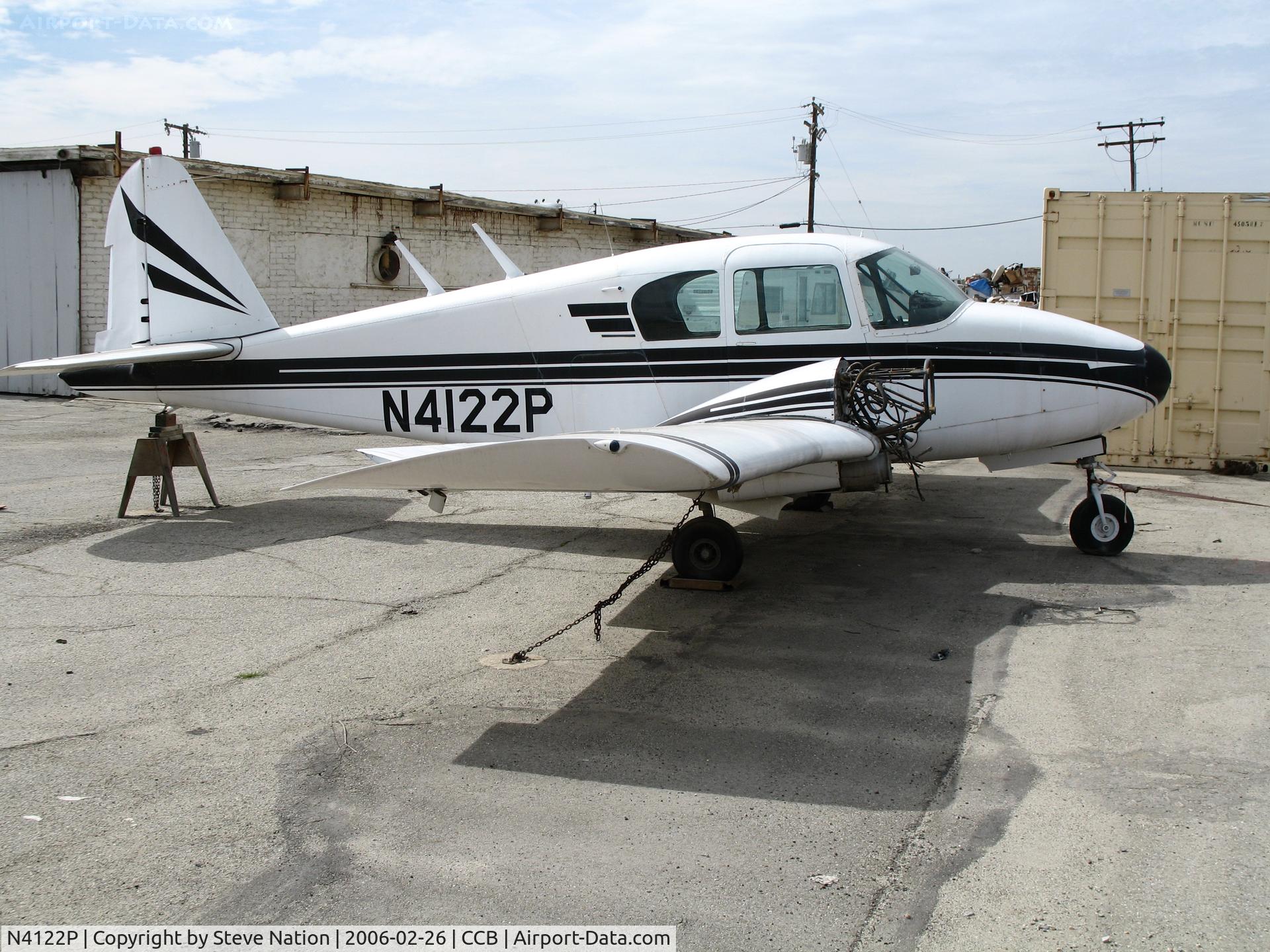 N4122P, 1959 Piper PA-23-160 Apache C/N 23-1602, 1959 Piper PA-23-160 Apache at Upland, CA