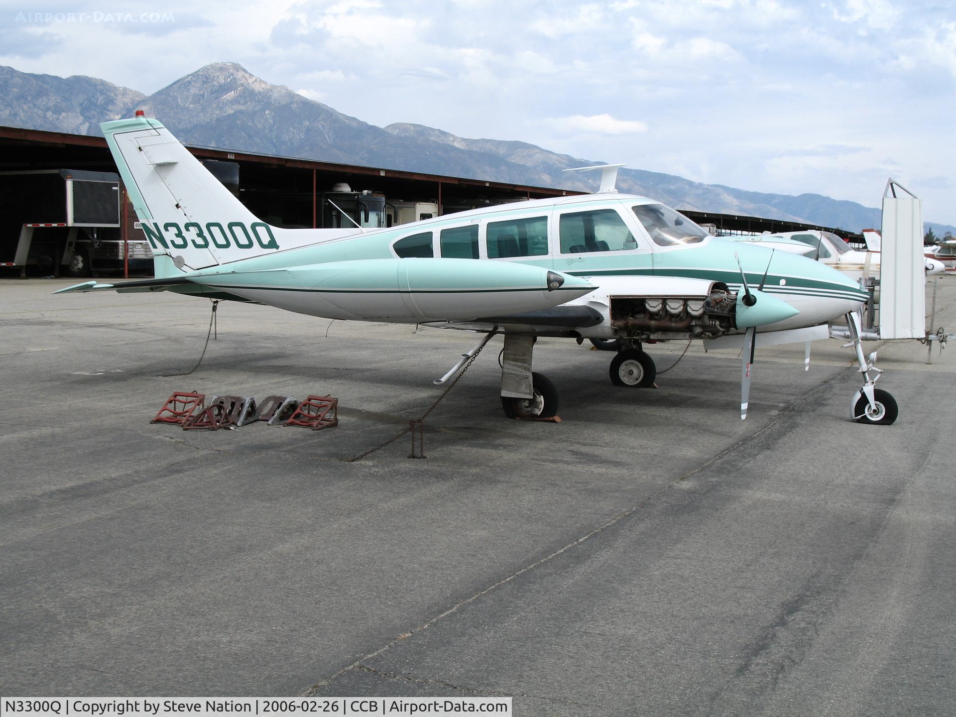 N3300Q, 1966 Cessna 320D Executive Skyknight C/N 320D0100, Barron Thomas Aviation 1966 Cessna 320D at Upland, CA