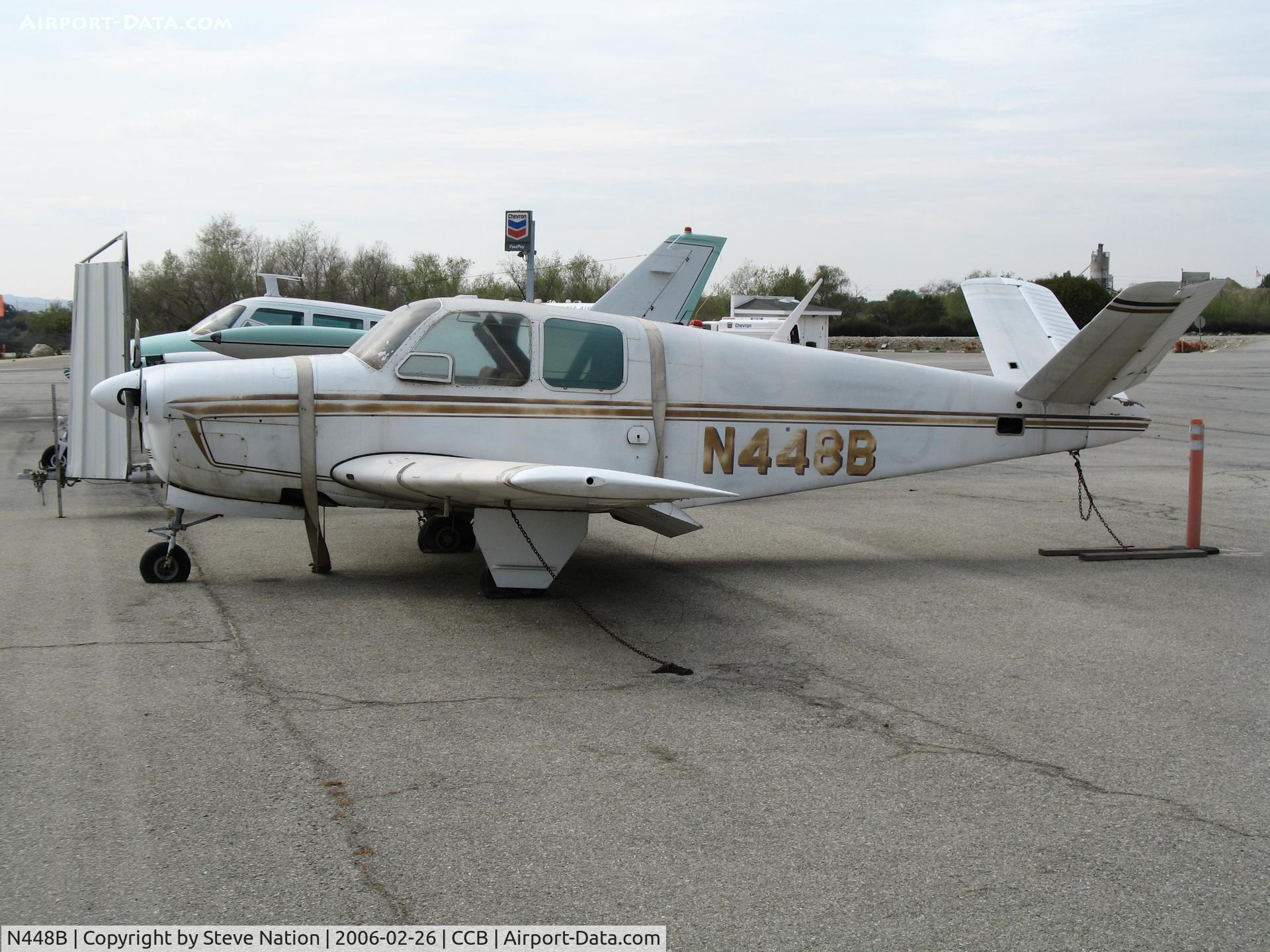 N448B, 1948 Beech 35 Bonanza C/N D-1464, Barron Thomas Aviation 1948 Beech 35 Bonanza at Upland, CA