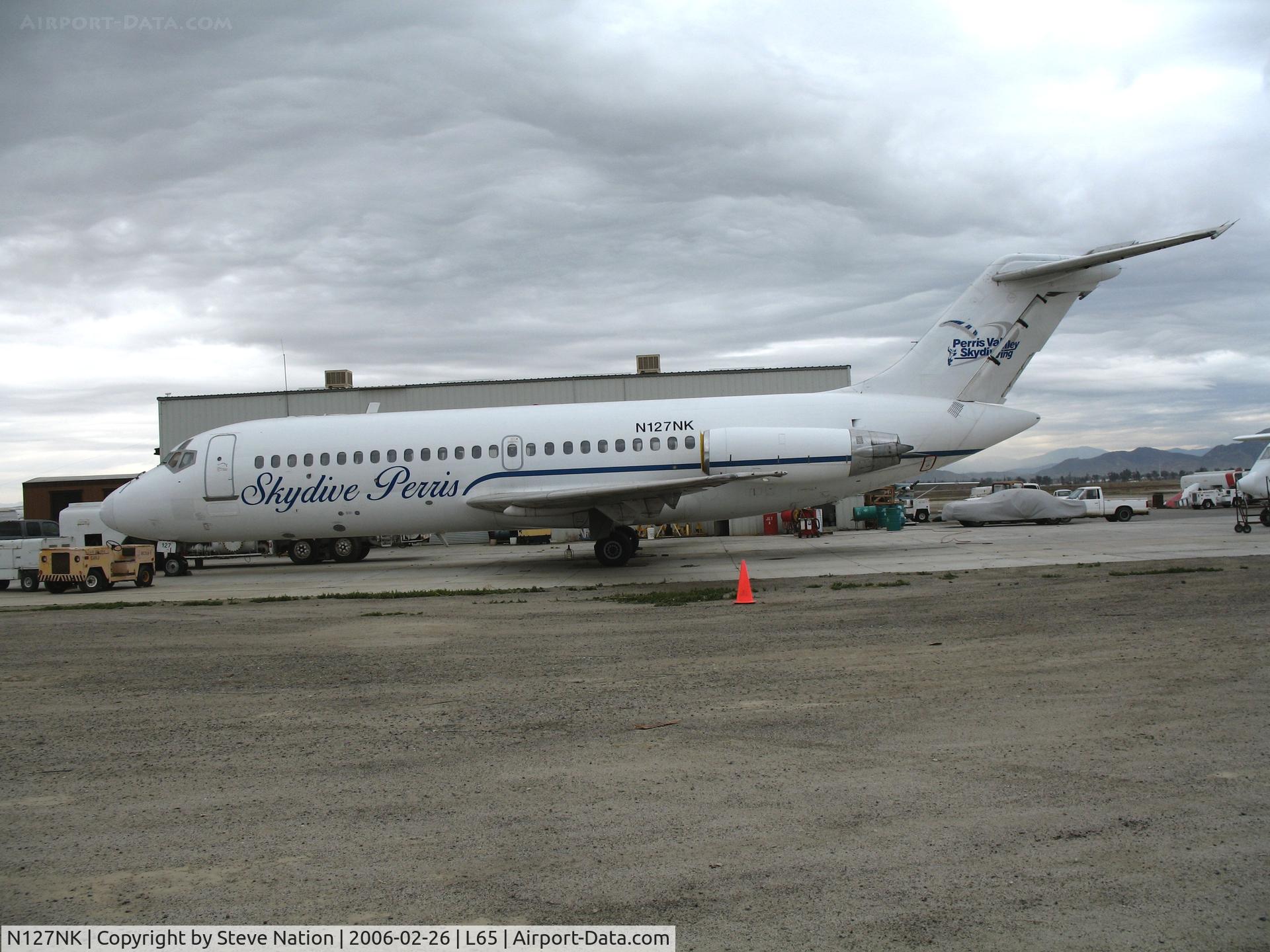 N127NK, 1969 Douglas DC-9-21 C/N 47361, Perris Valley Skydiving Douglas DC-9-21 with