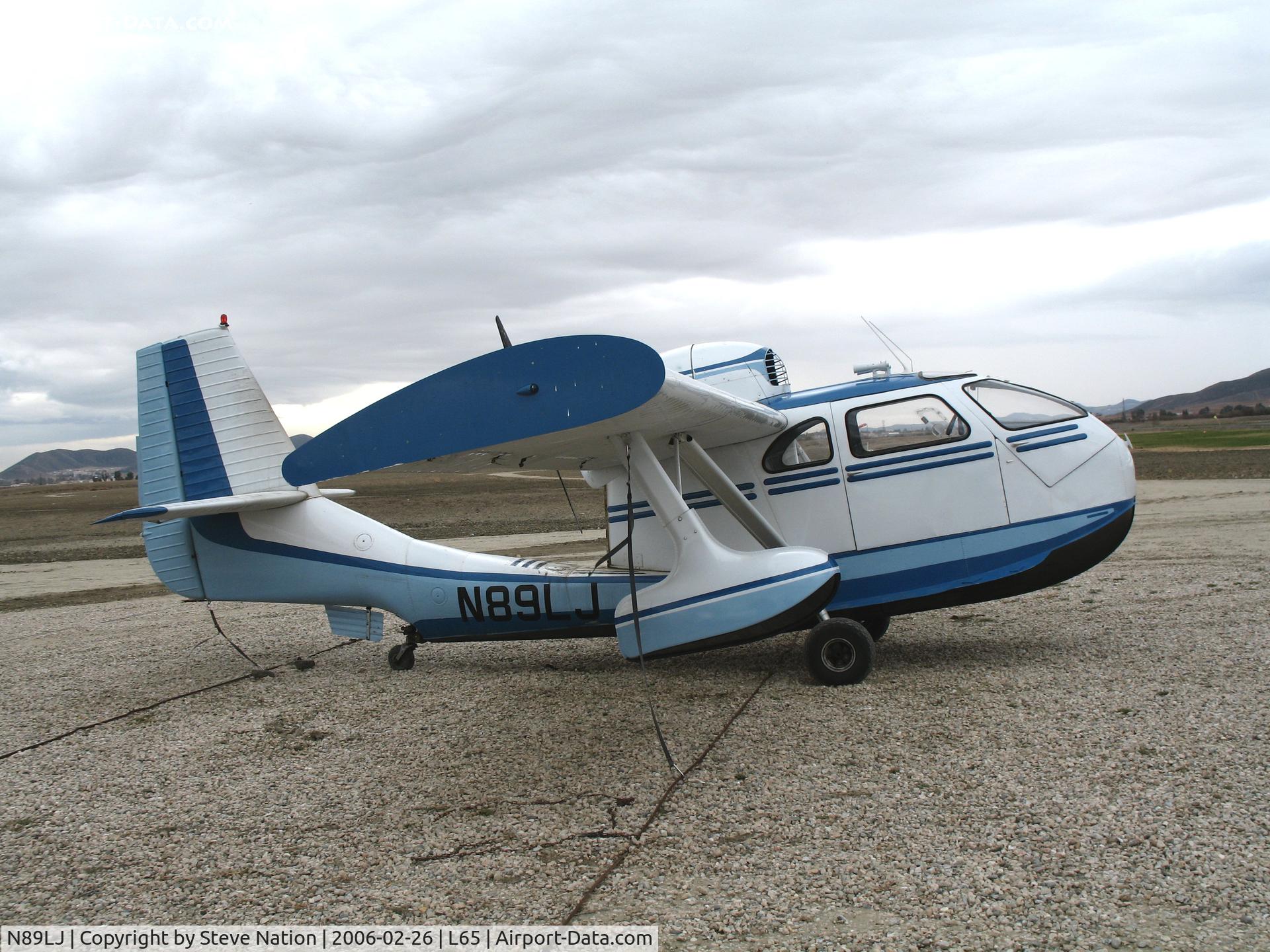 N89LJ, 1947 Republic RC-3 Seabee C/N 371, 1947 Republic RC-3 Seabee at Perris Valley, CA