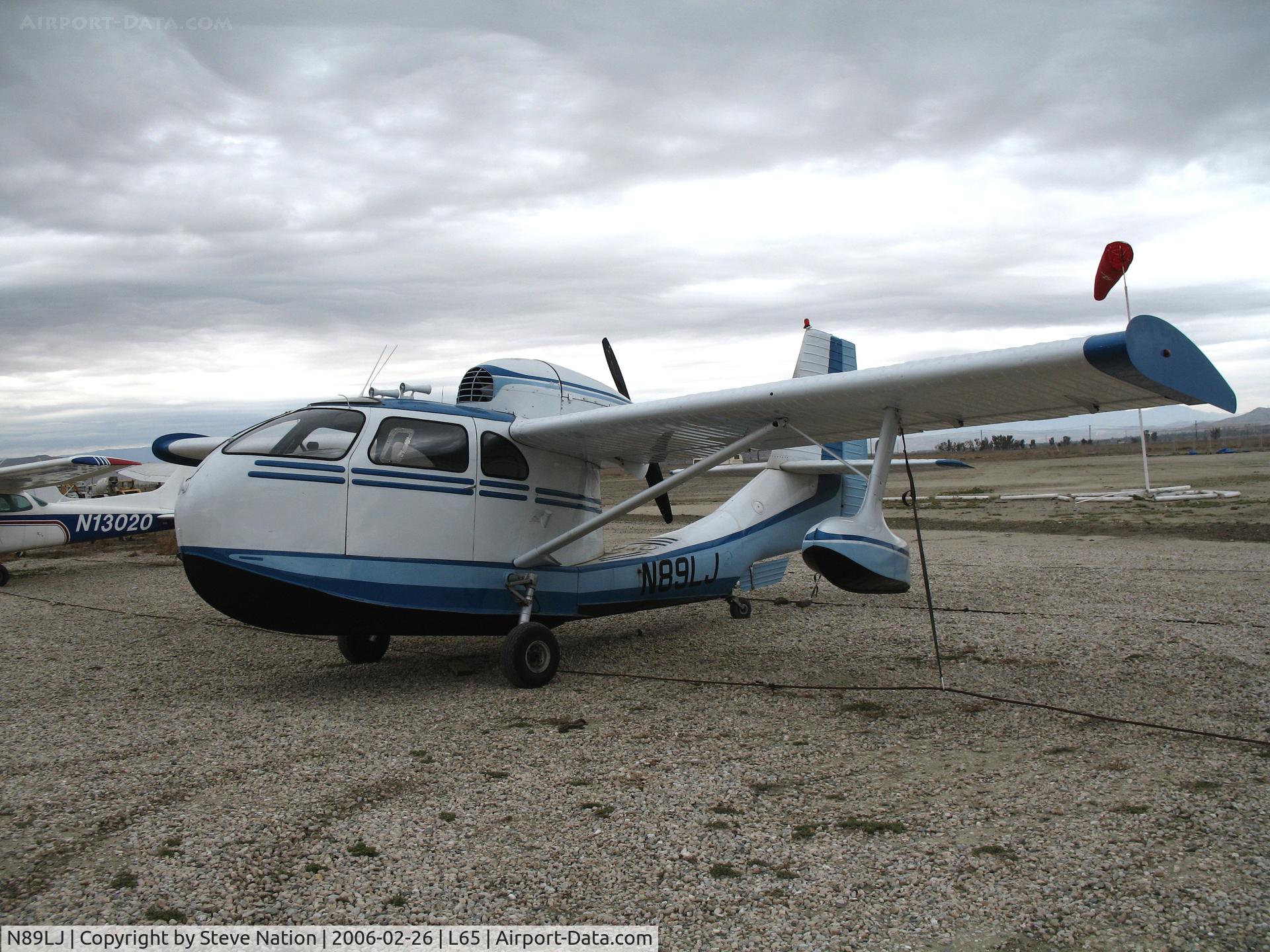 N89LJ, 1947 Republic RC-3 Seabee C/N 371, 1947 Republic RC-3 Seabee at Perris Valley, CA
