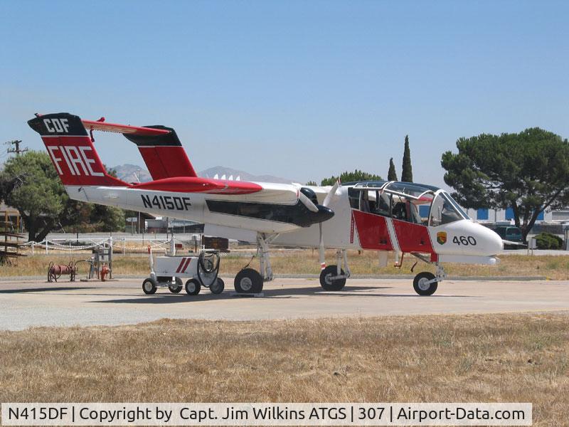 N415DF, North American Rockwell OV-10A Bronco C/N 30568M38, Air Attack CDF