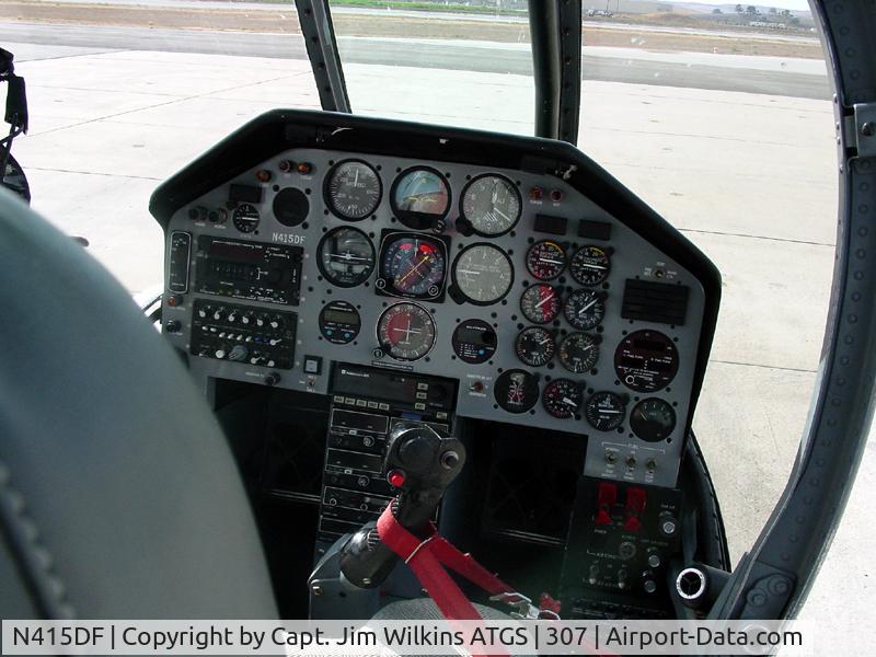 N415DF, North American Rockwell OV-10A Bronco C/N 30568M38, Front seat OV-10 460