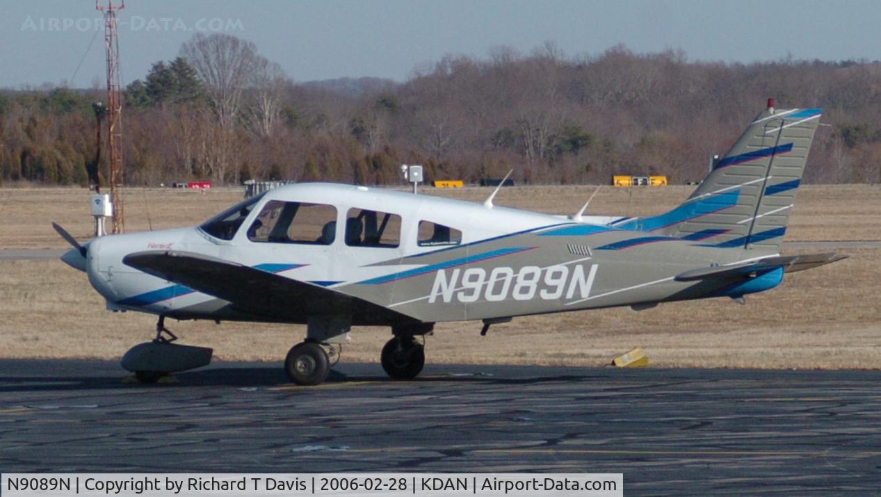 N9089N, 1986 Piper PA-28-161 C/N 2816003, Warrior in Danville Va. Plane crashed August 29, 2013 at Danville Regional Airport, 1 fatal. 