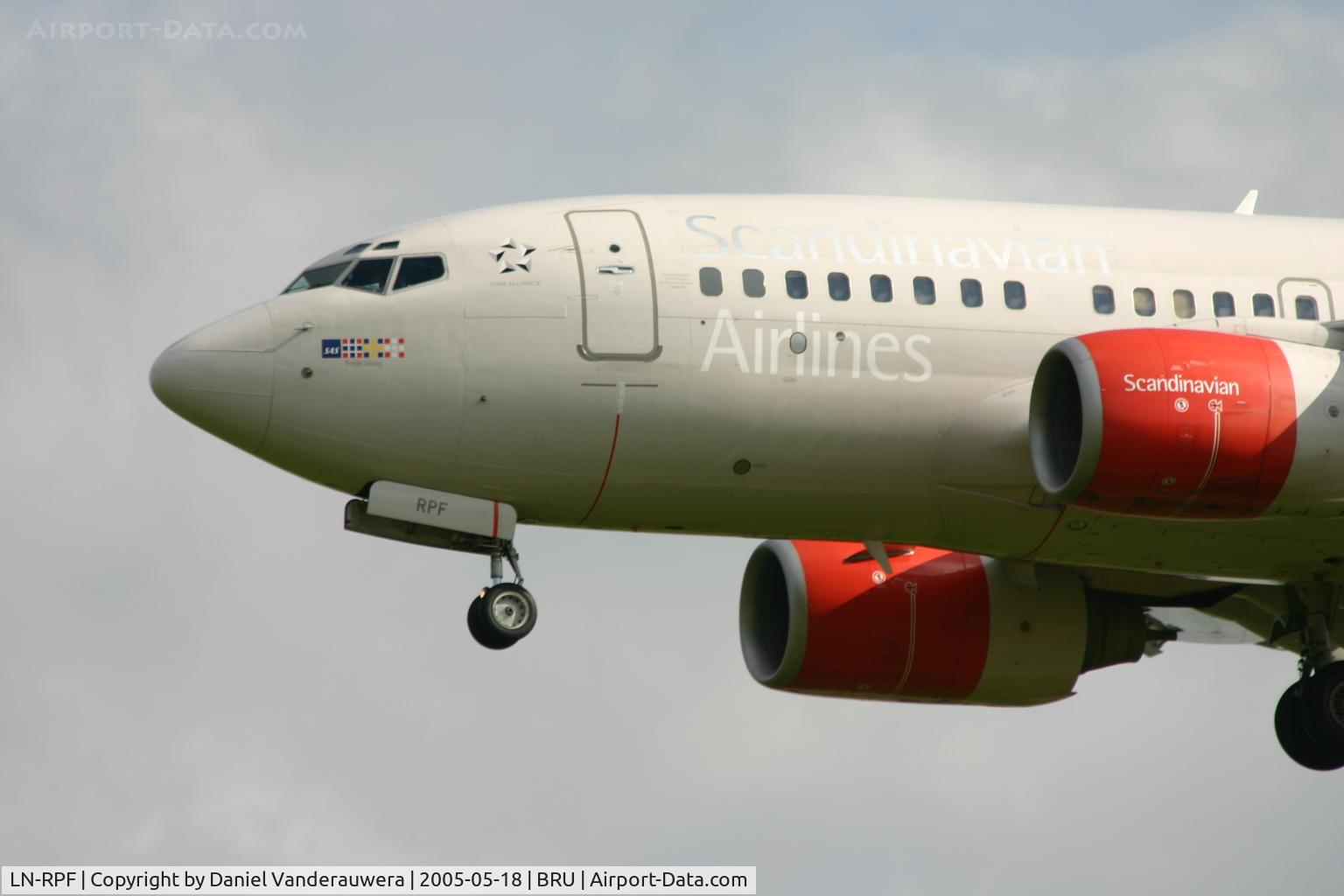 LN-RPF, 1999 Boeing 737-683 C/N 28307, arrival of FREDE VIKING