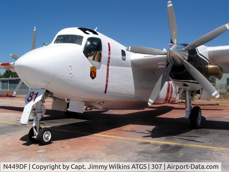 N449DF, 2001 Marsh Aviation S-2F3AT C/N 152838, T-81 Hollister Air Base 2005