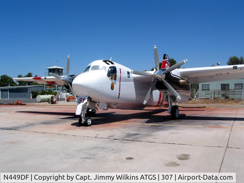 N449DF, 2001 Marsh Aviation S-2F3AT C/N 152838, T-81 At Hollister Air Base