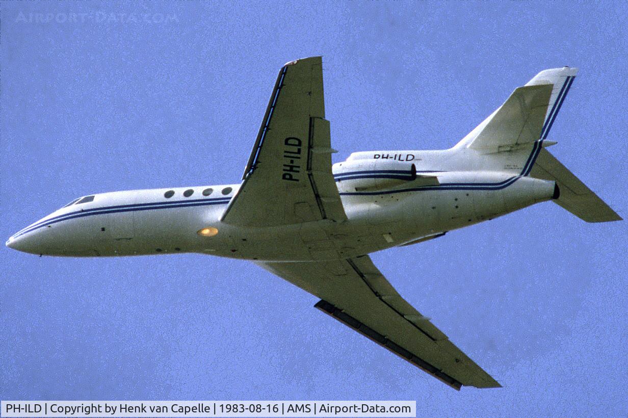 PH-ILD, 1980 Dassault Falcon 50 C/N 23, Falcon 50 operated by Philips Gloeilampenfabriek NV.