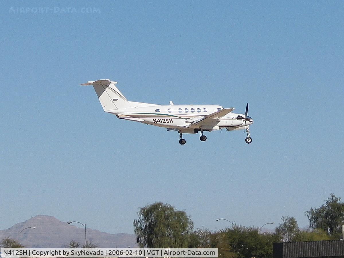 N412SH, 1987 Beech B200 King Air C/N BB-1269, Beech B200