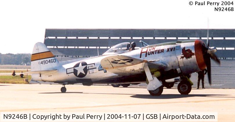 N9246B, 1944 Republic P-47D Thunderbolt C/N 339-55605, Quite a machine, the original Thunderbolt