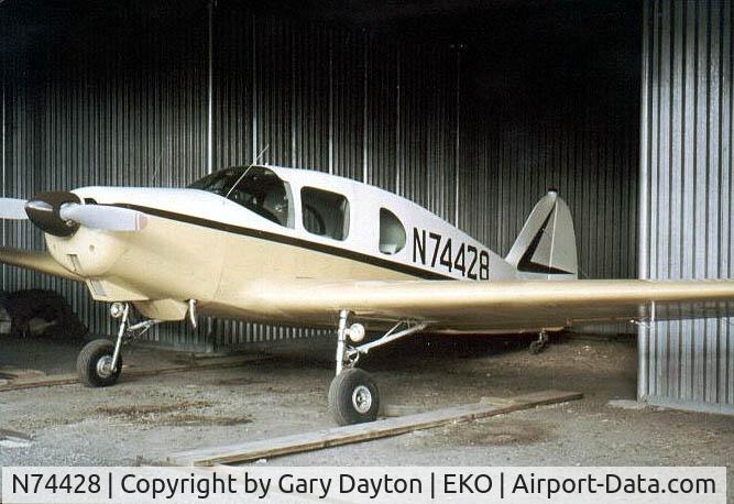 N74428, 1947 Bellanca 14-13-2 Cruisair Senior C/N 1541, Taken in Elko NV