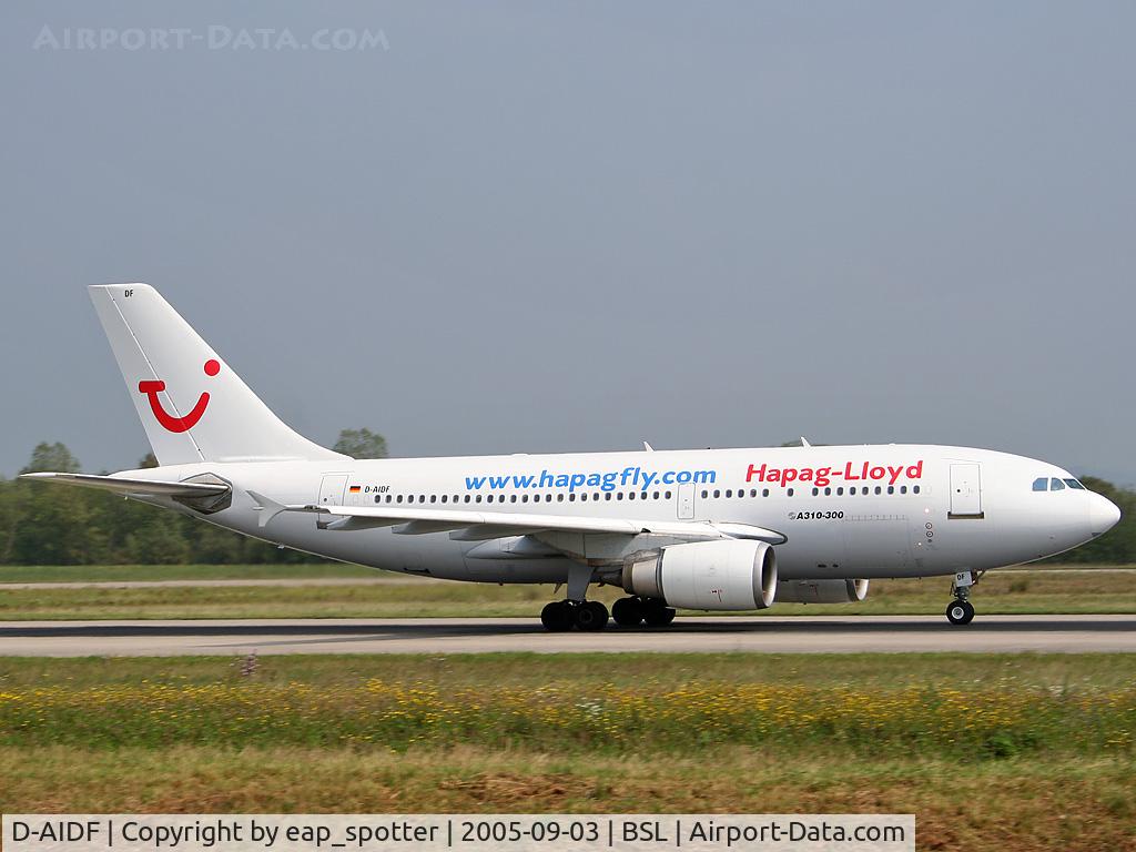 D-AIDF, 1989 Airbus A310-304 C/N 524, Departing on Runway 16 to KOS/Rhodos