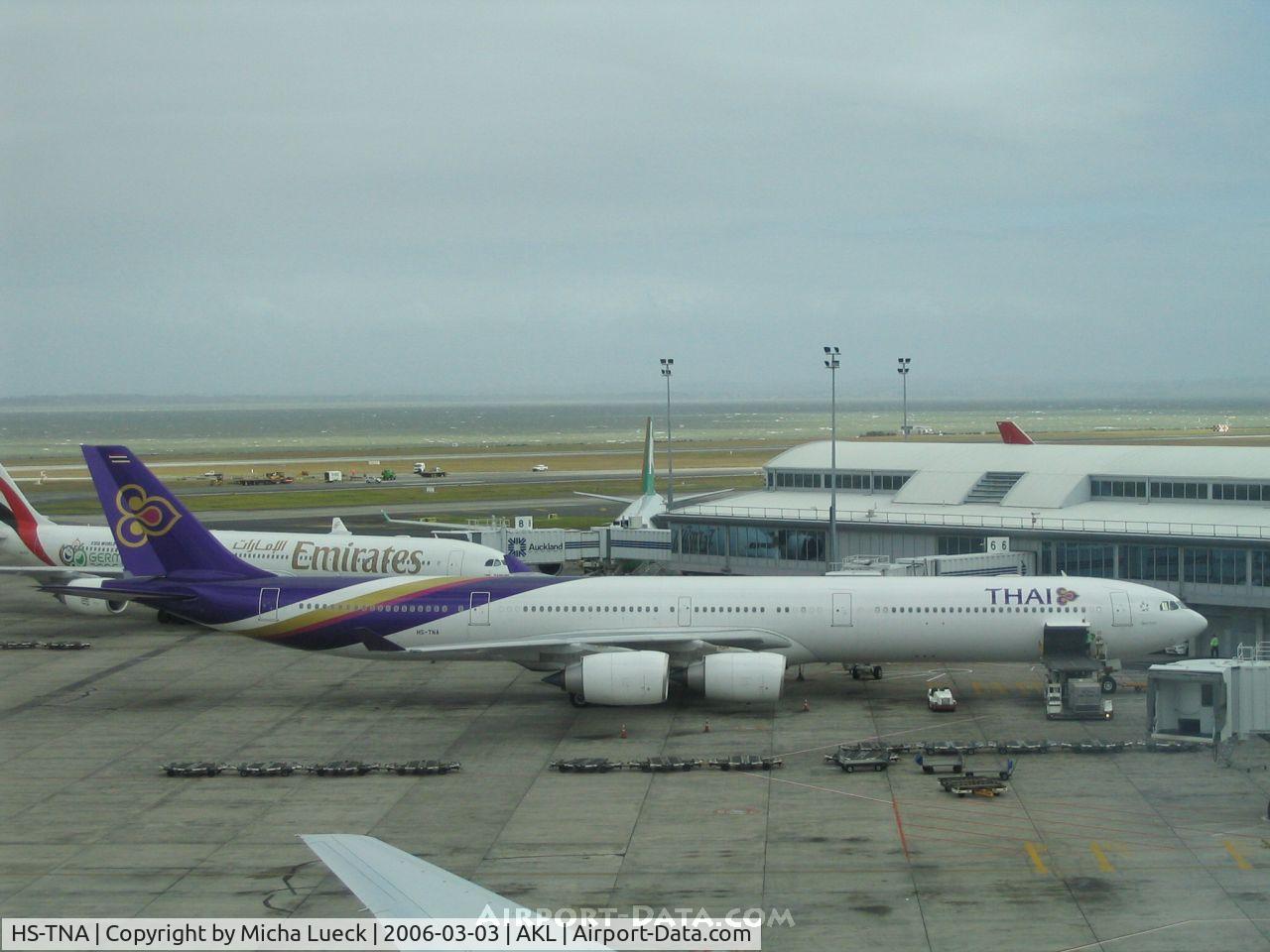 HS-TNA, 2005 Airbus A340-642 C/N 677, Thai's striking new livery