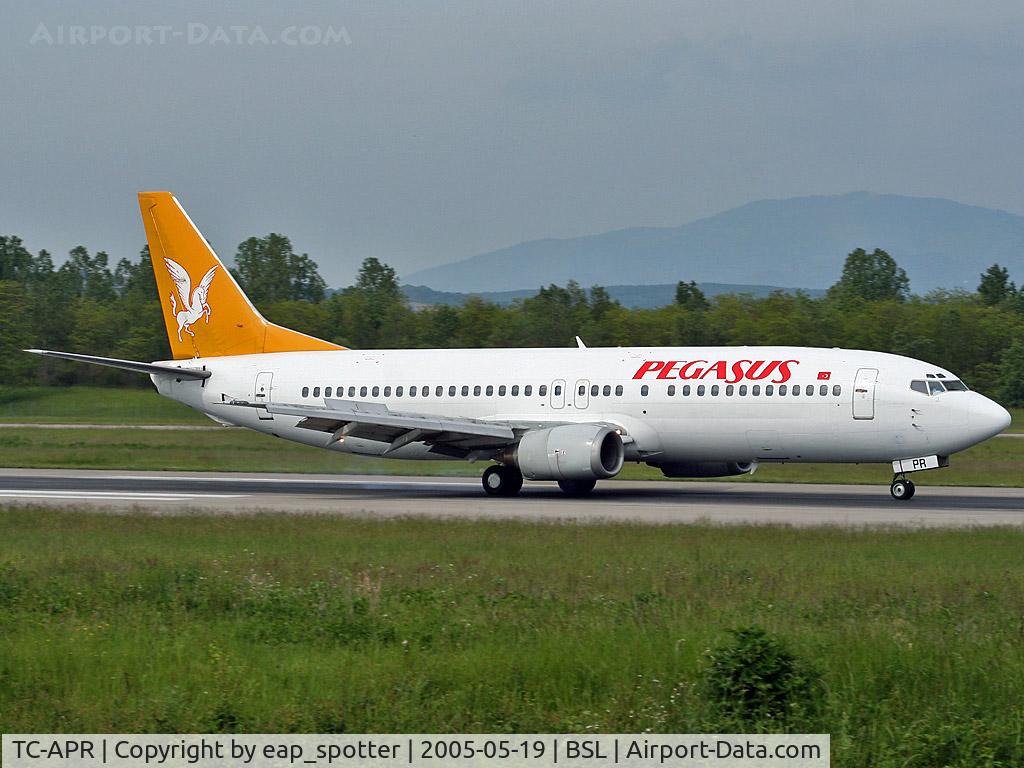 TC-APR, 1990 Boeing 737-4Y0 C/N 24685, Departing to Antalya