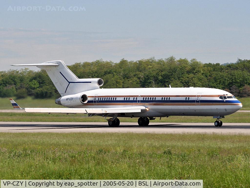 VP-CZY, 1978 Boeing 727-2P1 C/N 21595, Departing on runway 16