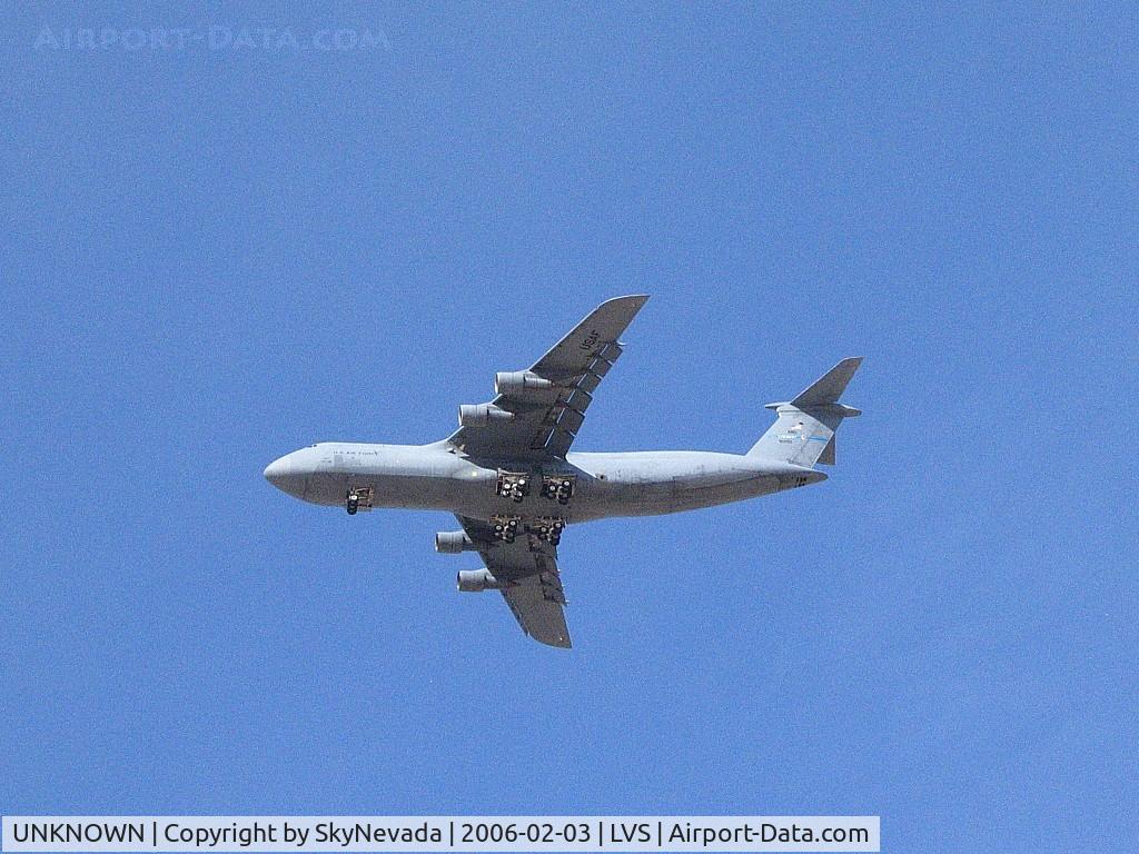 UNKNOWN, Miscellaneous Various C/N unknown, C5 Galaxy coming home from Red Flag